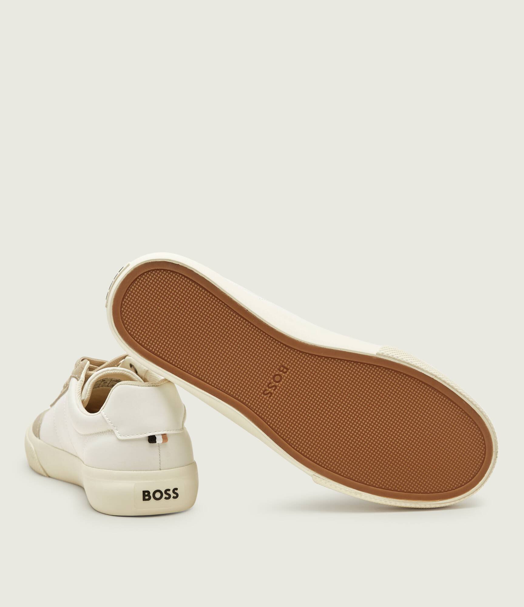 BOSS BLACK Sneakers Aiden_Tenn_sdnypu | piele întoarsă