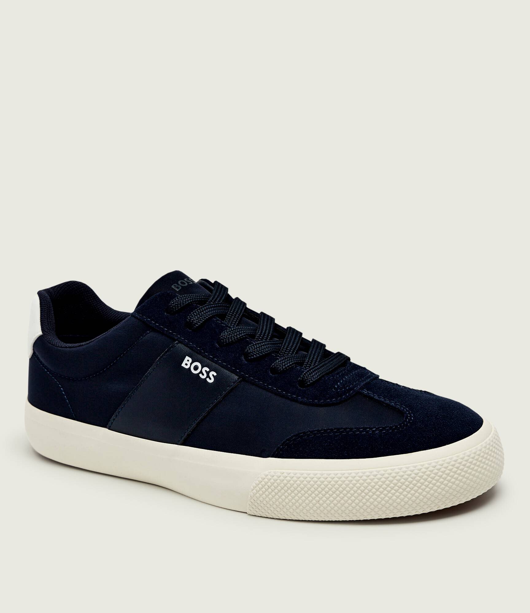 BOSS BLACK Sneakers Aiden_Tenn_sdnypu | piele întoarsă
