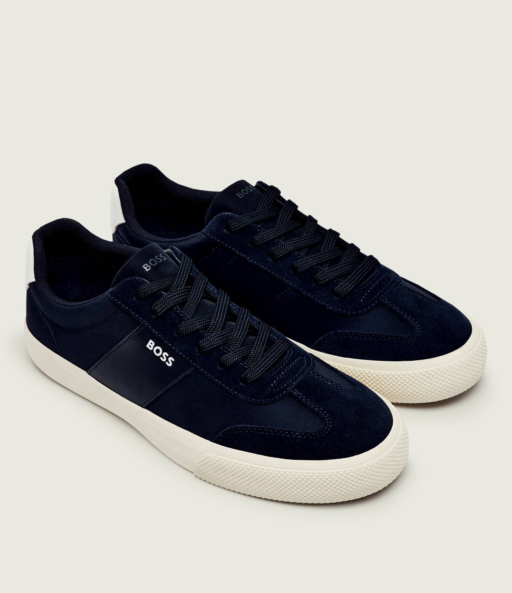 BOSS BLACK Sneakers Aiden_Tenn_sdnypu | piele întoarsă