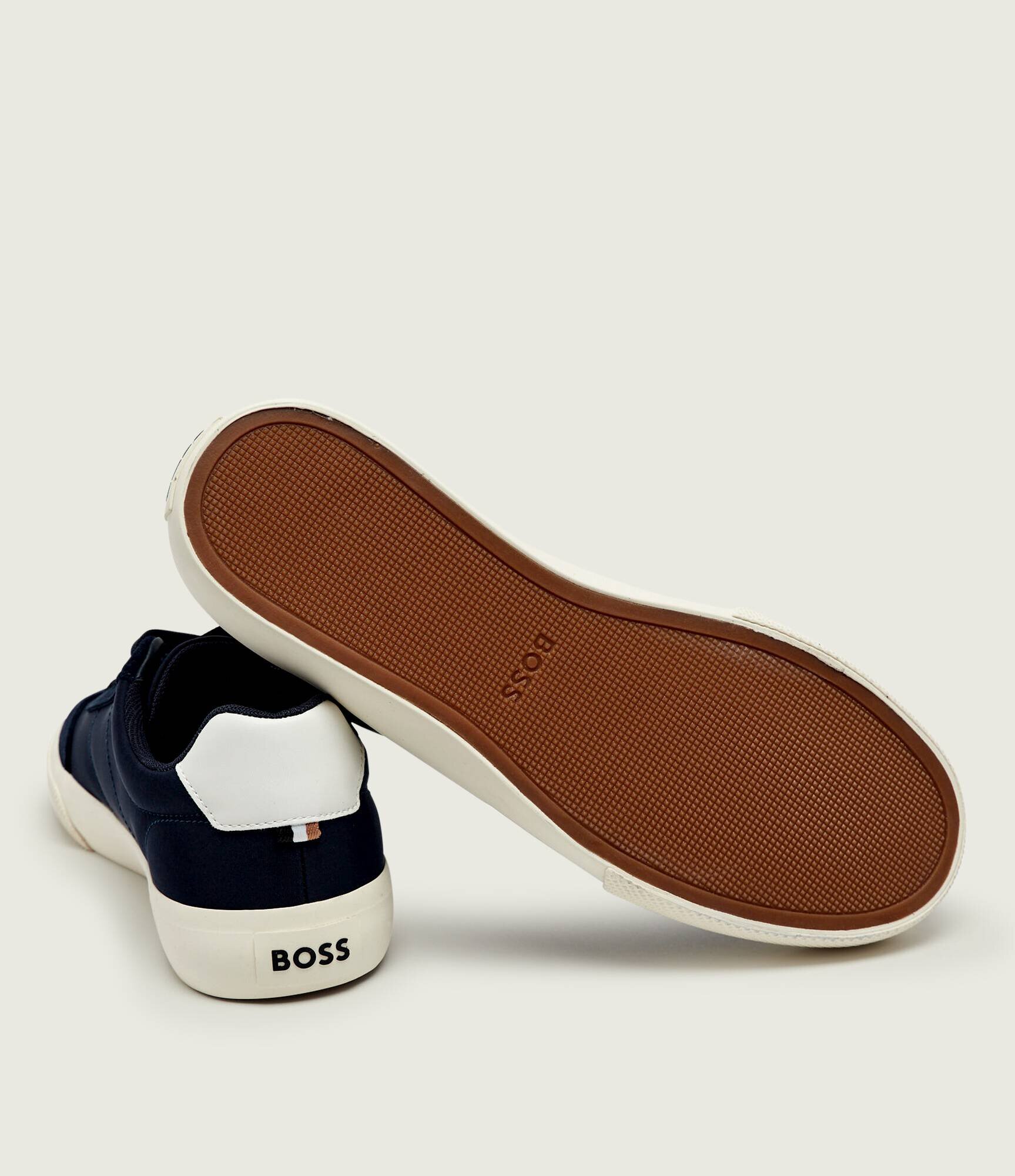 BOSS BLACK Sneakers Aiden_Tenn_sdnypu | piele întoarsă