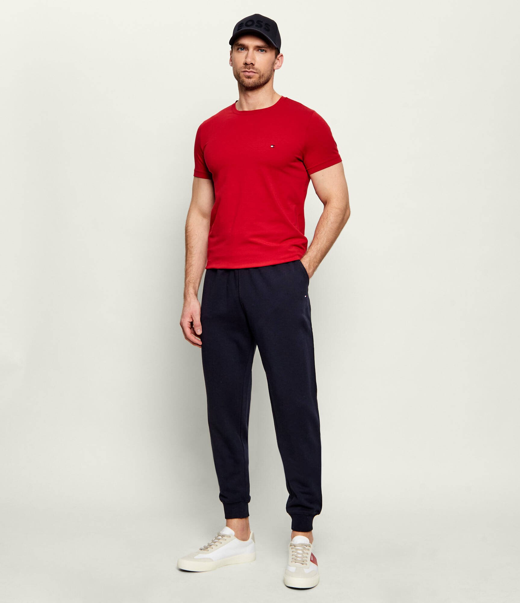 BOSS BLACK Sneakers Aiden_Tenn_sdnypu | piele întoarsă