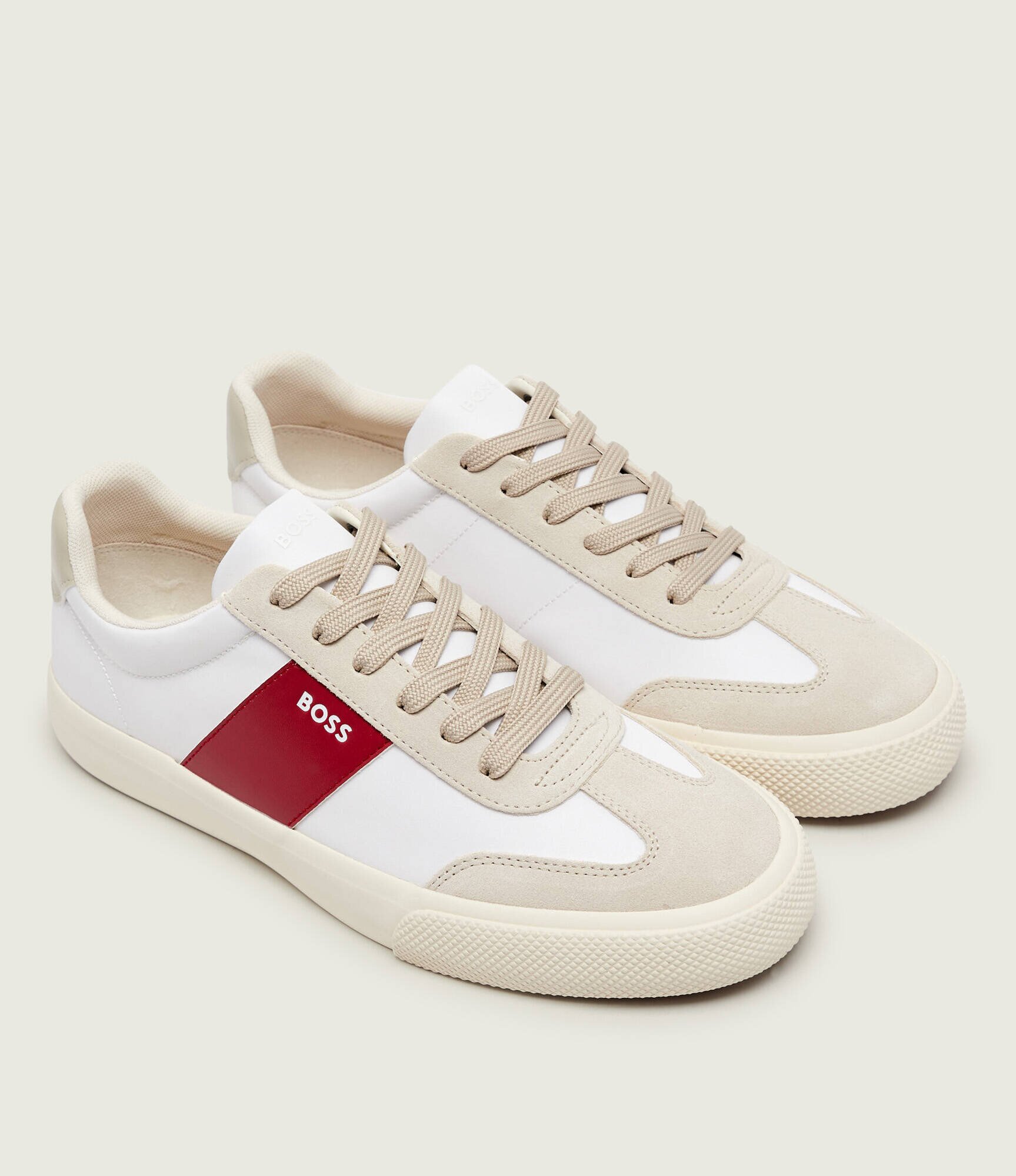 BOSS BLACK Sneakers Aiden_Tenn_sdnypu | piele întoarsă