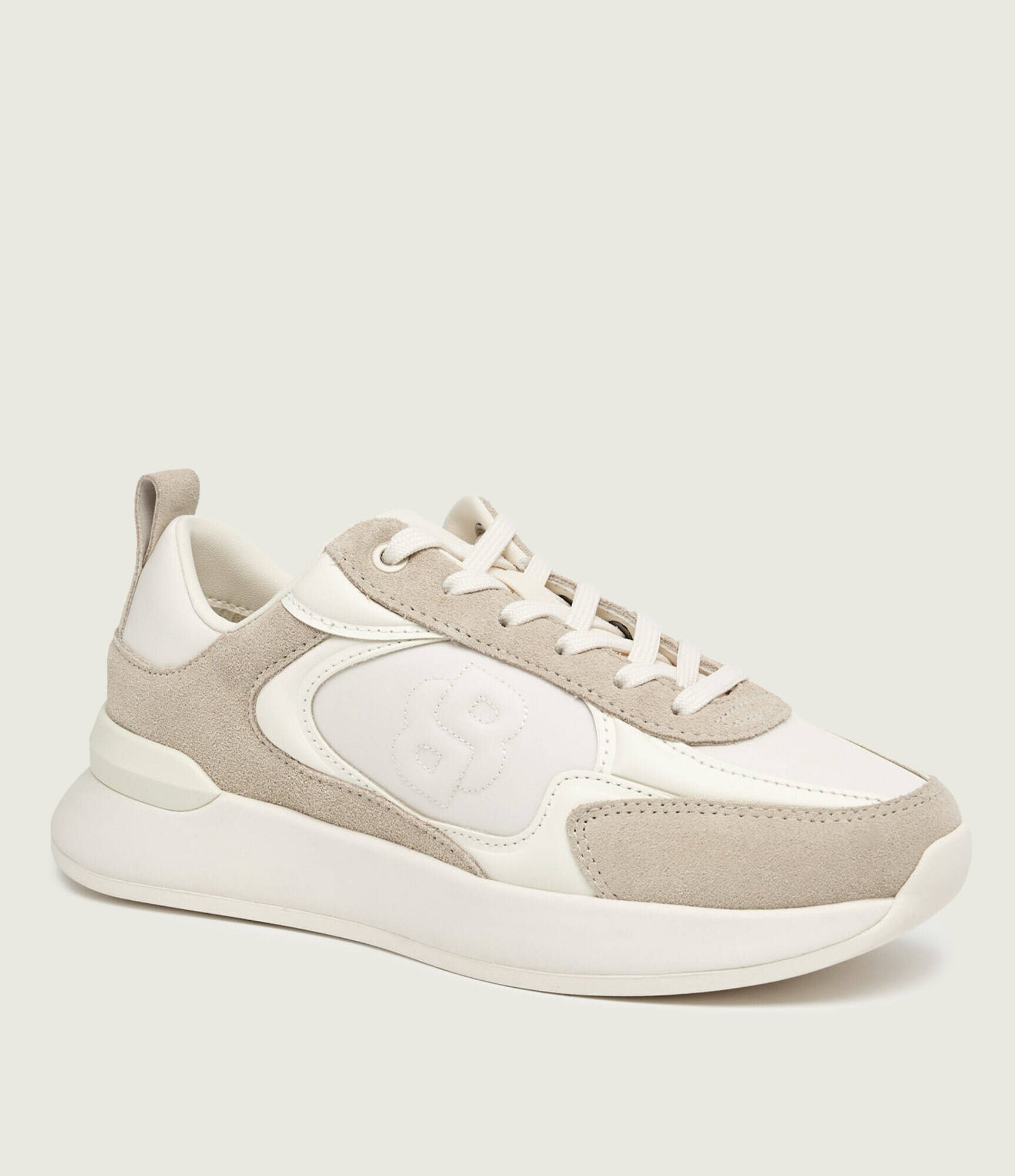 BOSS BLACK Sneakers B Icon_Runn_sdny1 | piele întoarsă