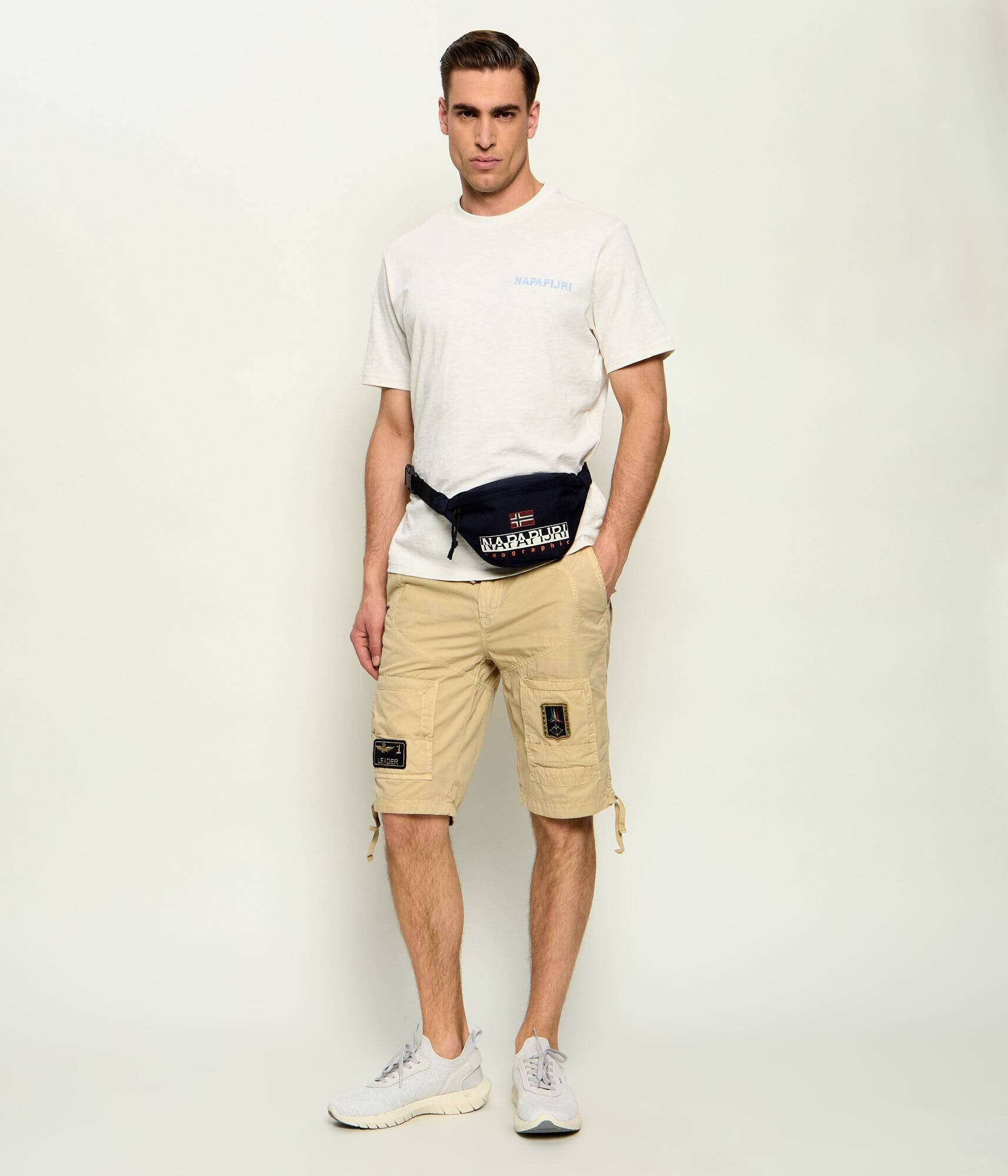 BOSS BLACK Sneakers BOSS-MOTION_Slon_kns | piele întoarsă