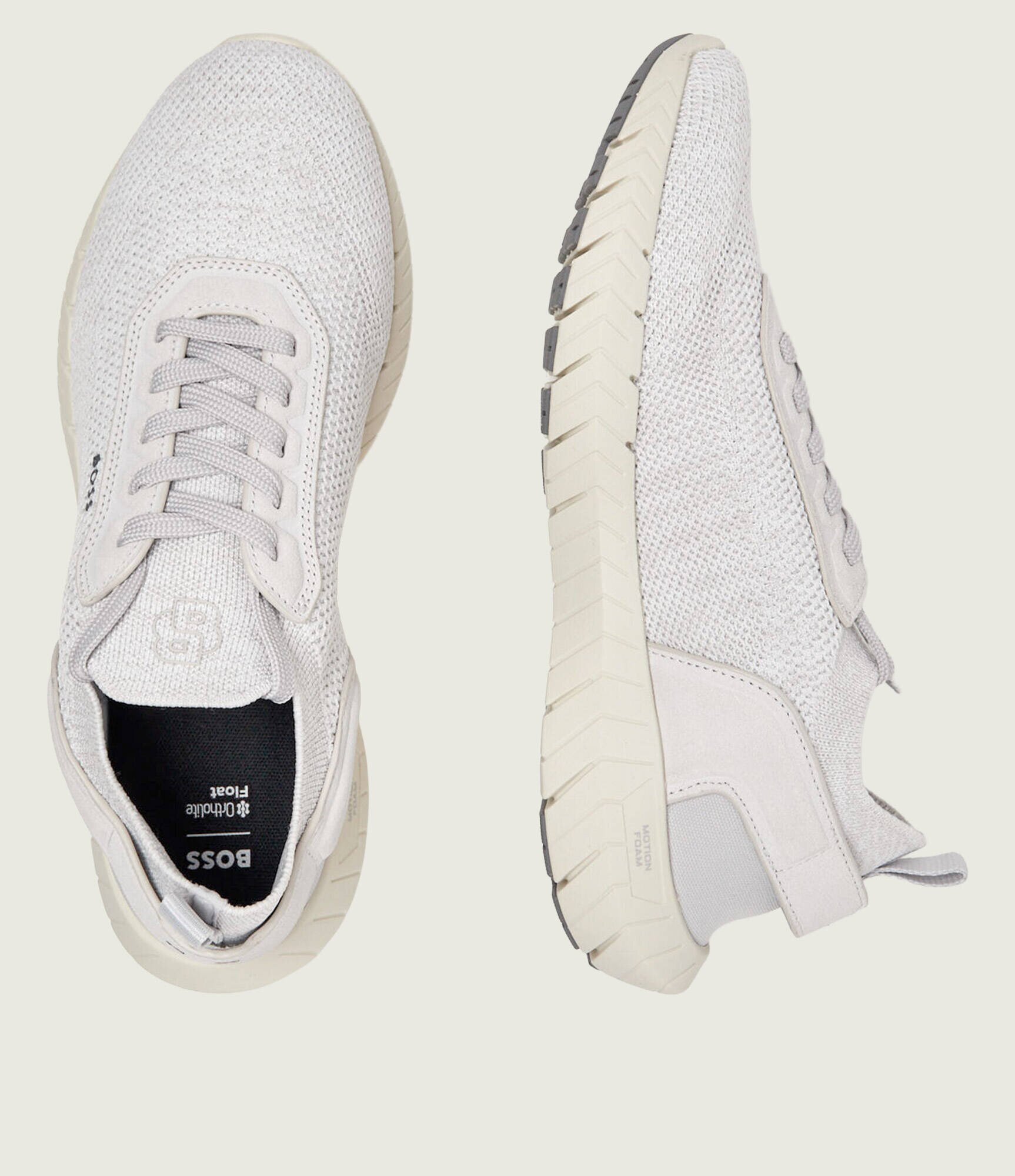 BOSS BLACK Sneakers BOSS-MOTION_Slon_kns | piele întoarsă