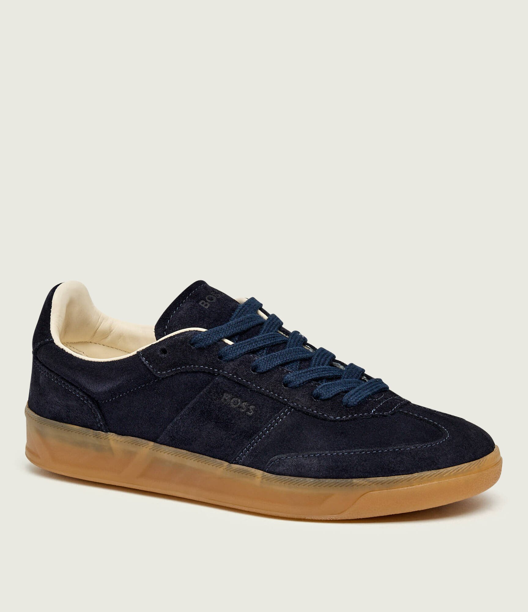 BOSS BLACK Sneakers Brenta_Tenn_fullsd | piele întoarsă