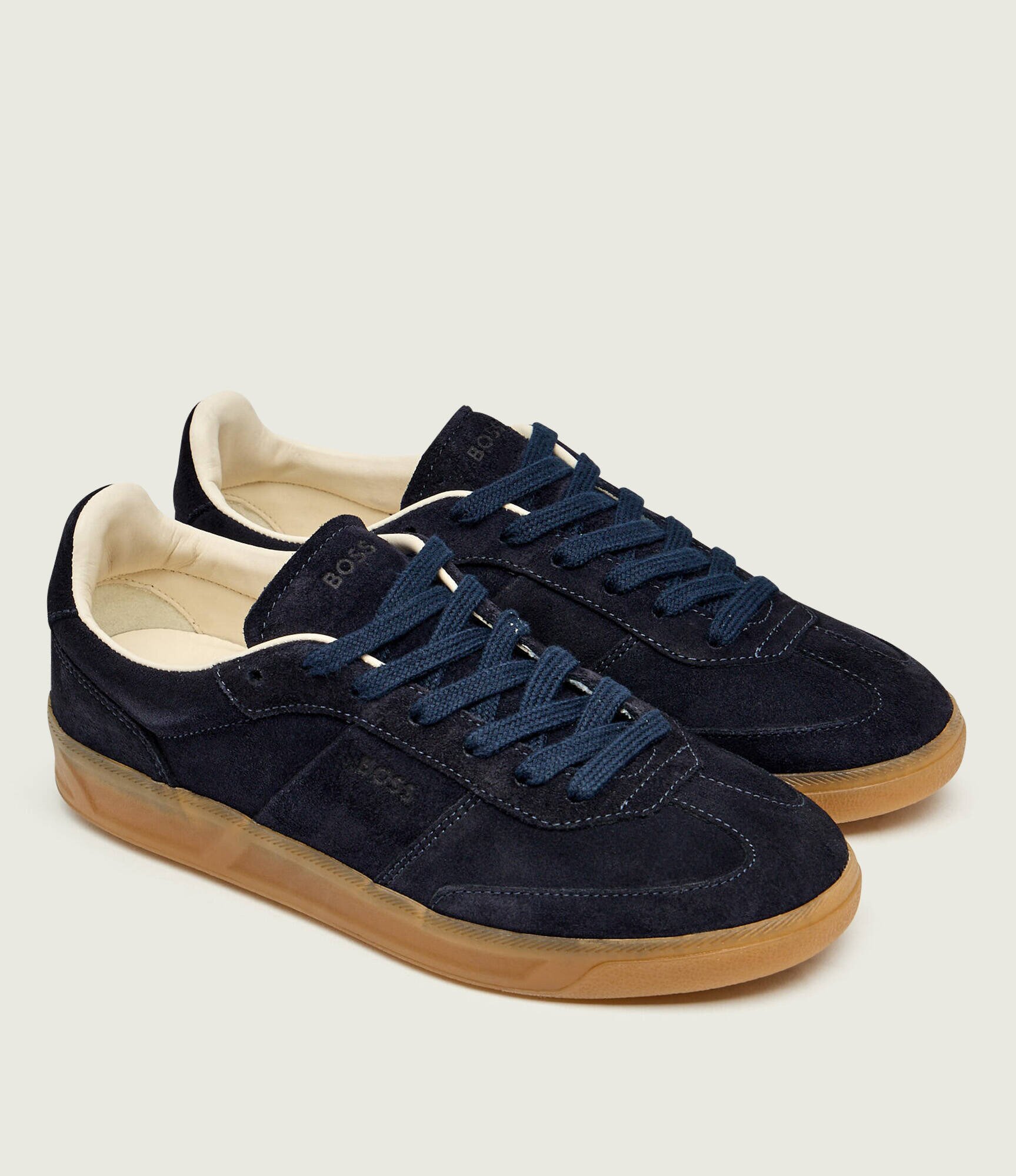 BOSS BLACK Sneakers Brenta_Tenn_fullsd | piele întoarsă