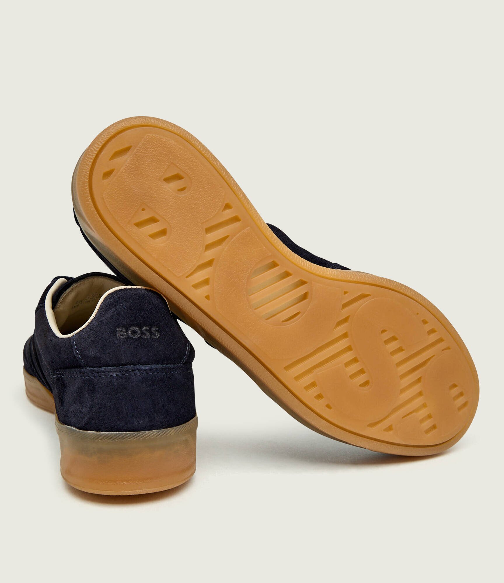 BOSS BLACK Sneakers Brenta_Tenn_fullsd | piele întoarsă