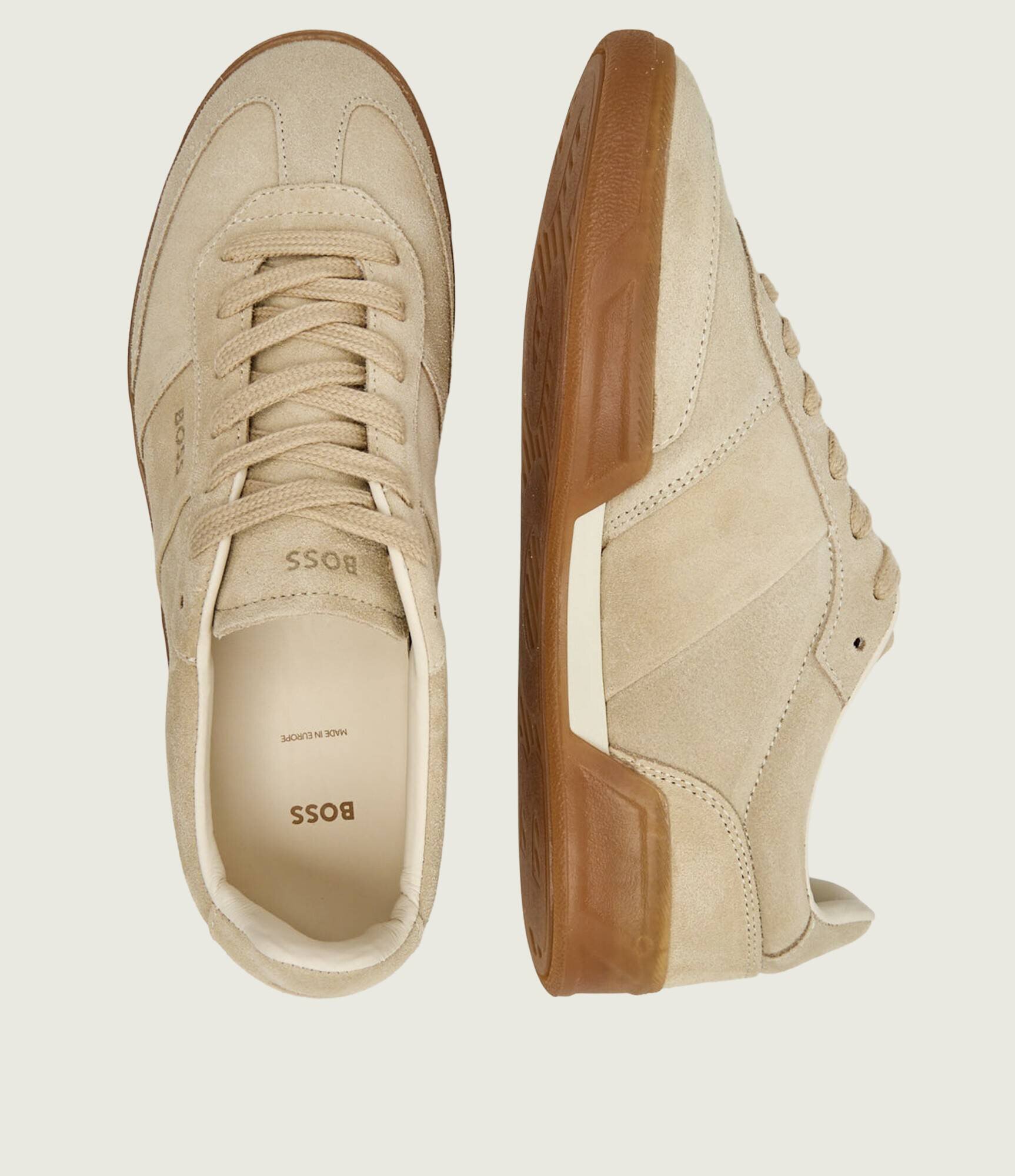 BOSS BLACK Sneakers Brenta_Tenn_fullsd | piele întoarsă