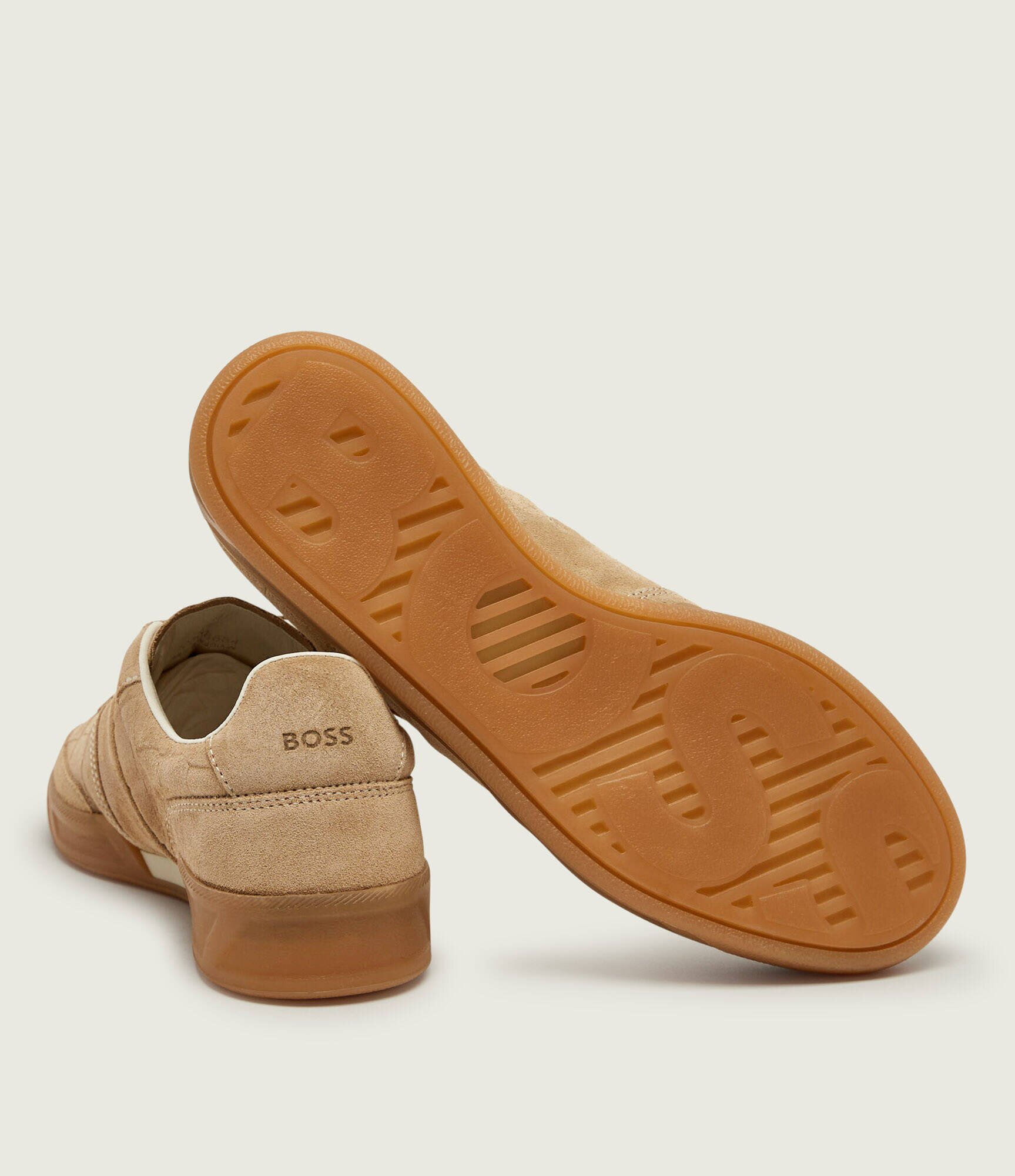 BOSS BLACK Sneakers Brenta_Tenn_sdcrc | piele întoarsă