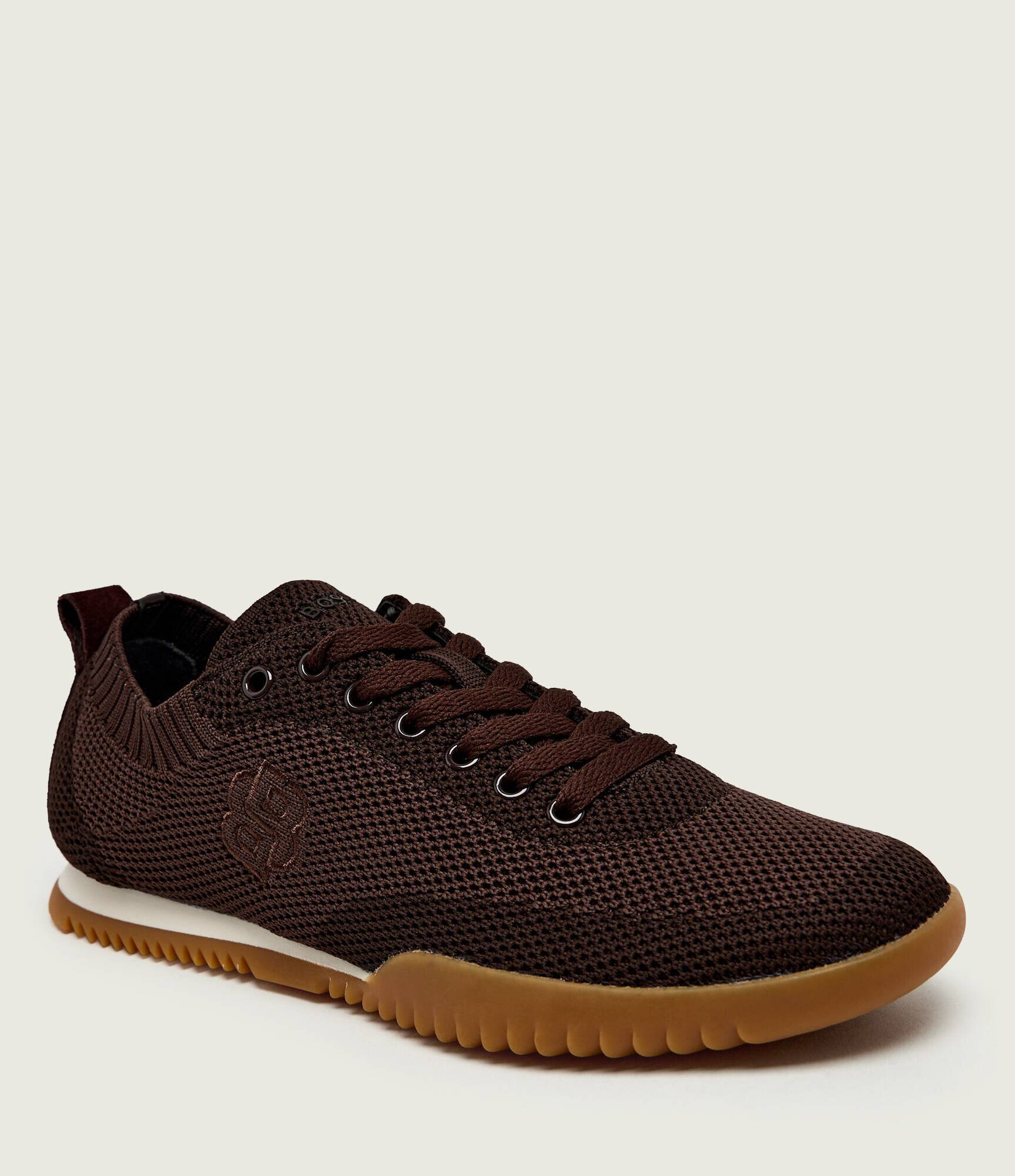 BOSS BLACK Sneakers Carlynn_Lowp_knsd | piele întoarsă