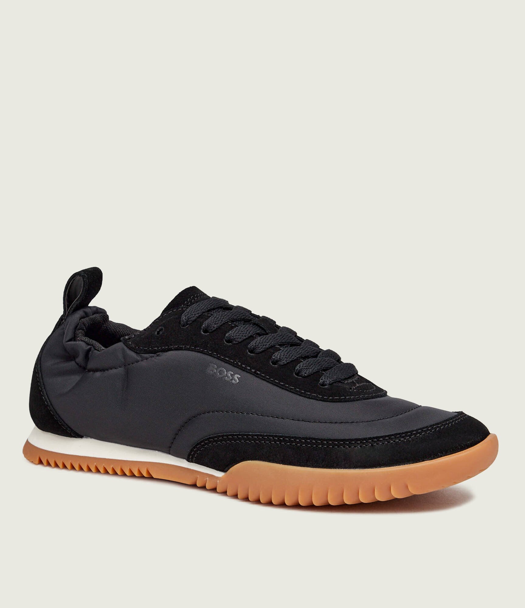 BOSS BLACK Sneakers Carlynn_Lowp_nysdel | piele întoarsă