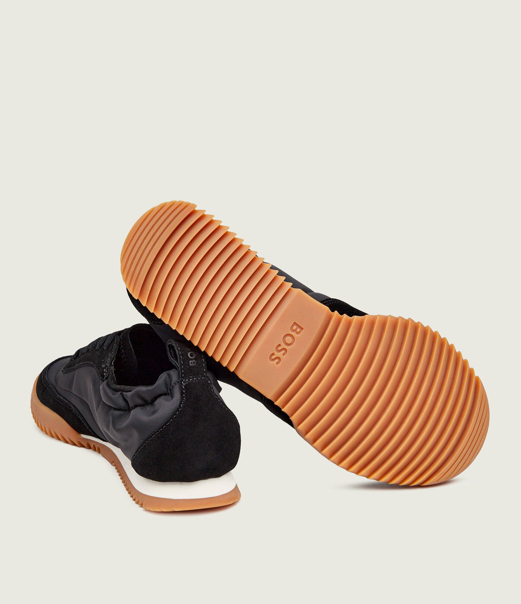 BOSS BLACK Sneakers Carlynn_Lowp_nysdel | piele întoarsă