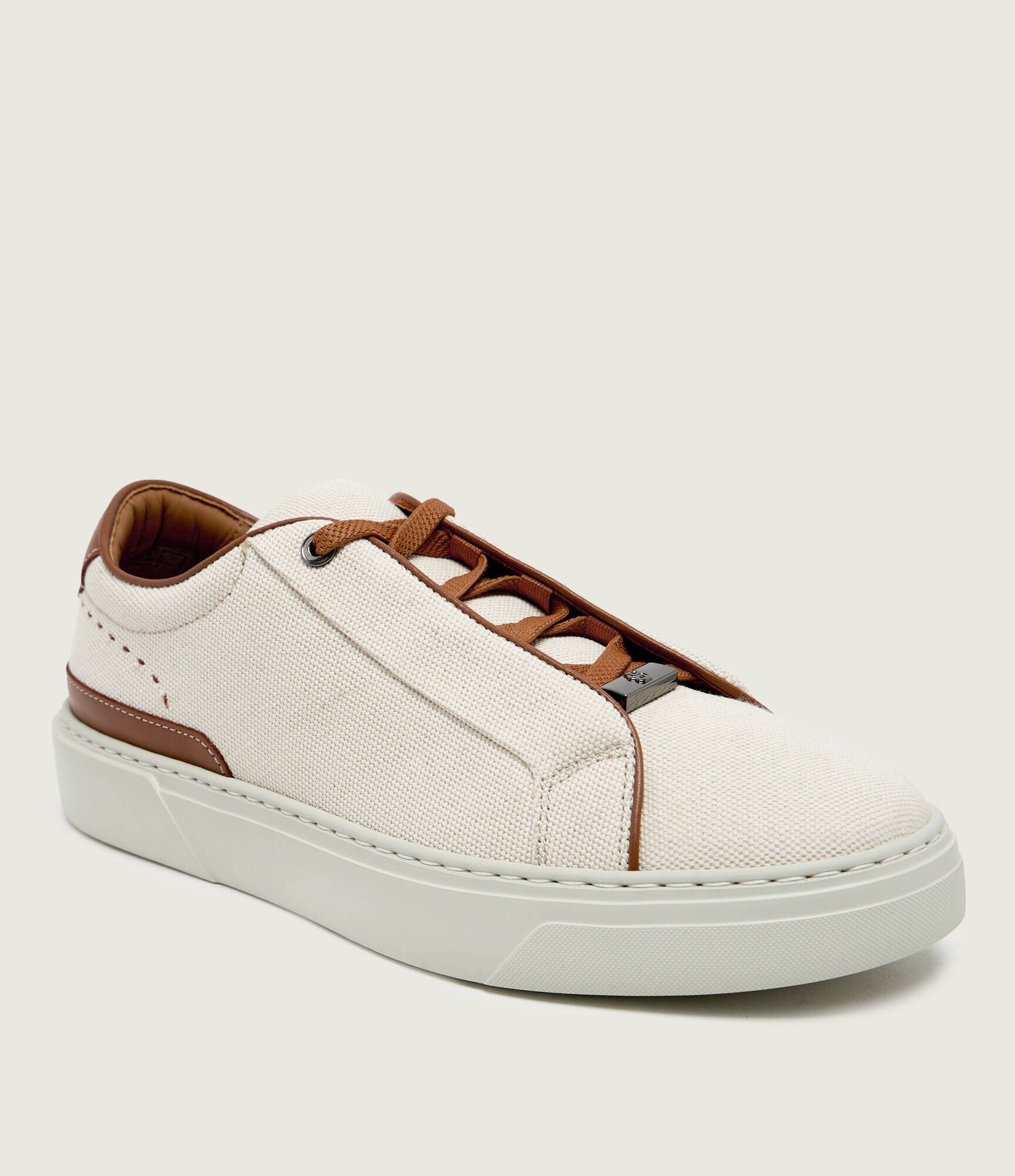 BOSS BLACK Sneakers Gary_Tenn_fbbu cu adaos de piele