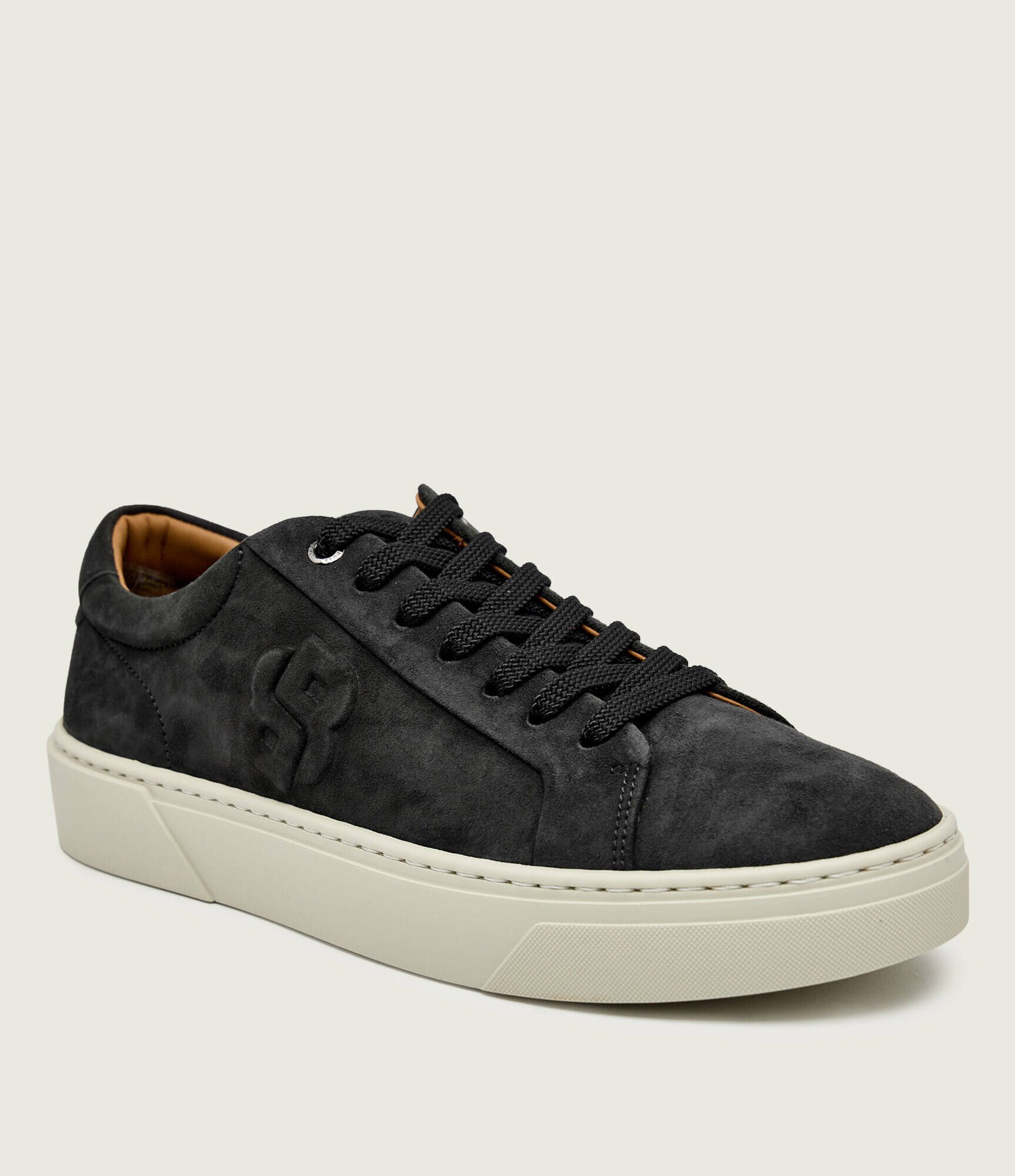 BOSS BLACK Sneakers Gary_Tenn_sdbbe | piele întoarsă
