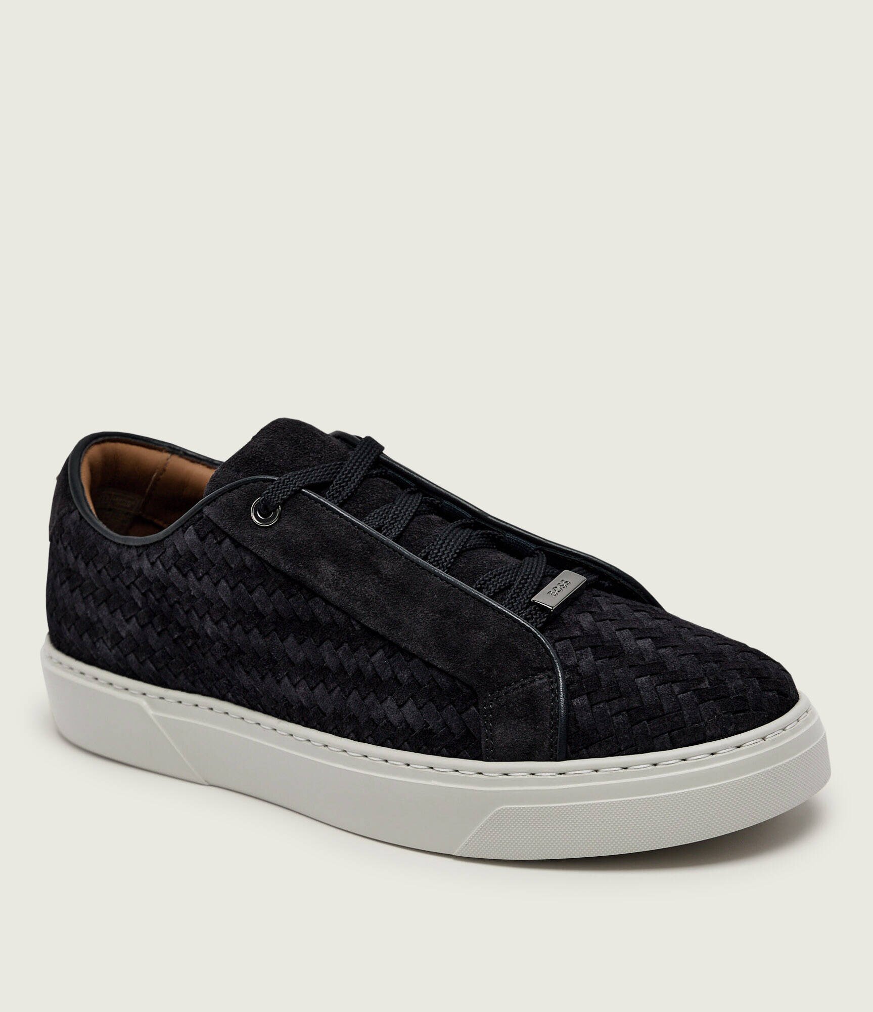 BOSS BLACK Sneakers Gary_Tenn_sdwvhd | piele întoarsă