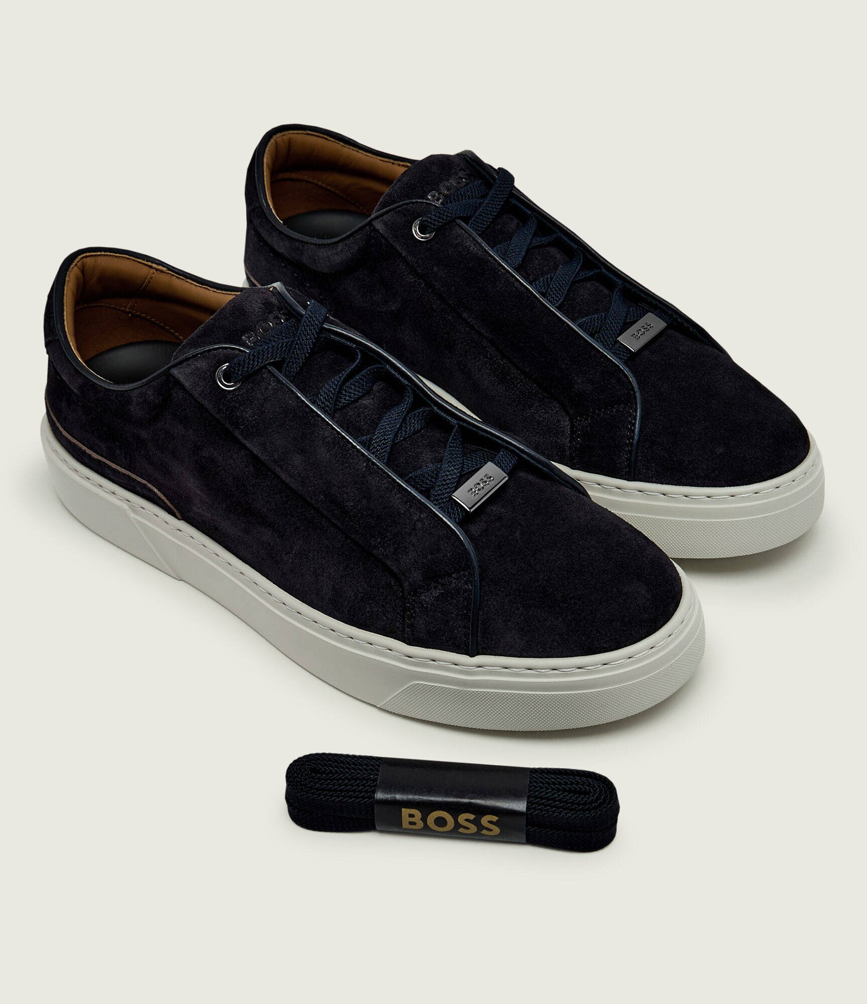 BOSS BLACK Sneakers GaryTenn_sdhdel | piele întoarsă