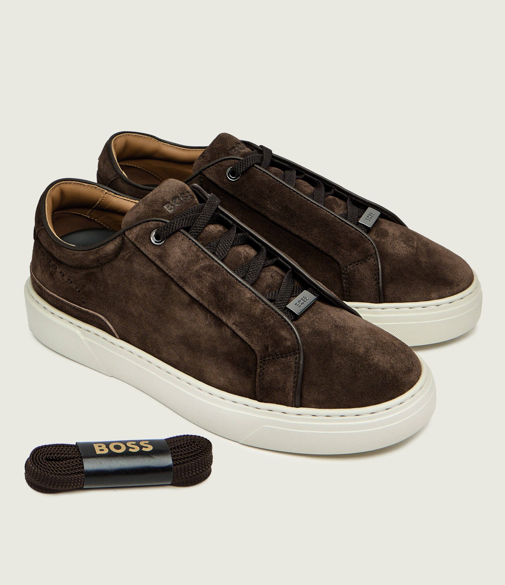 BOSS BLACK Sneakers GaryTenn_sdhdel | piele întoarsă