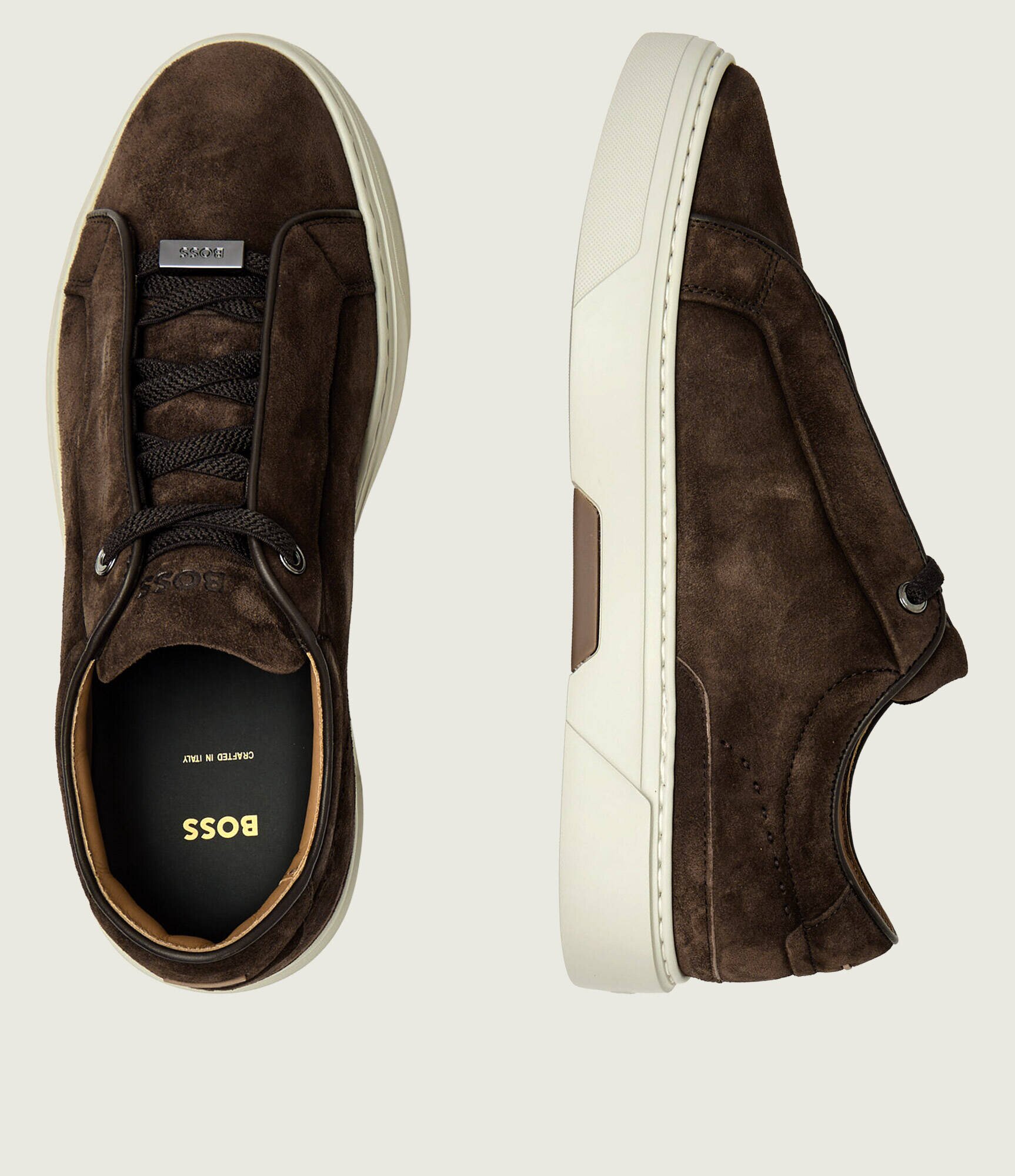 BOSS BLACK Sneakers GaryTenn_sdhdel | piele întoarsă