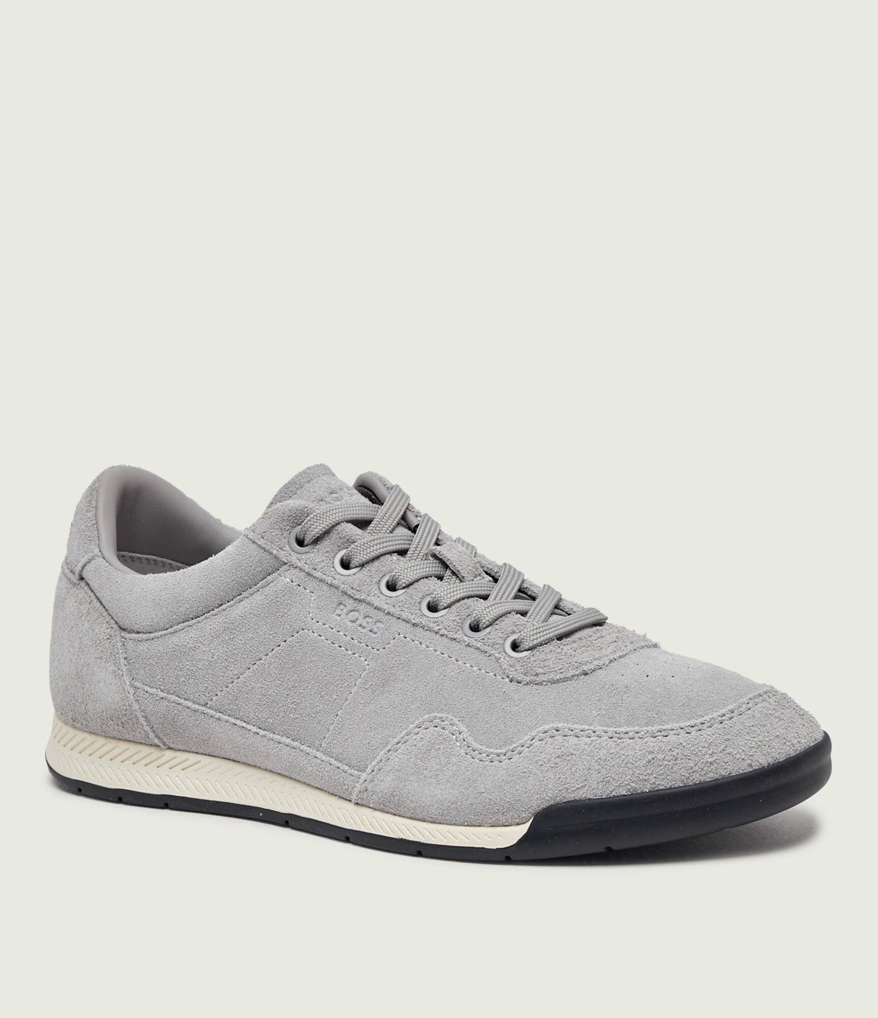 BOSS BLACK Sneakers Nitan_Lowp_sdhsd | piele întoarsă