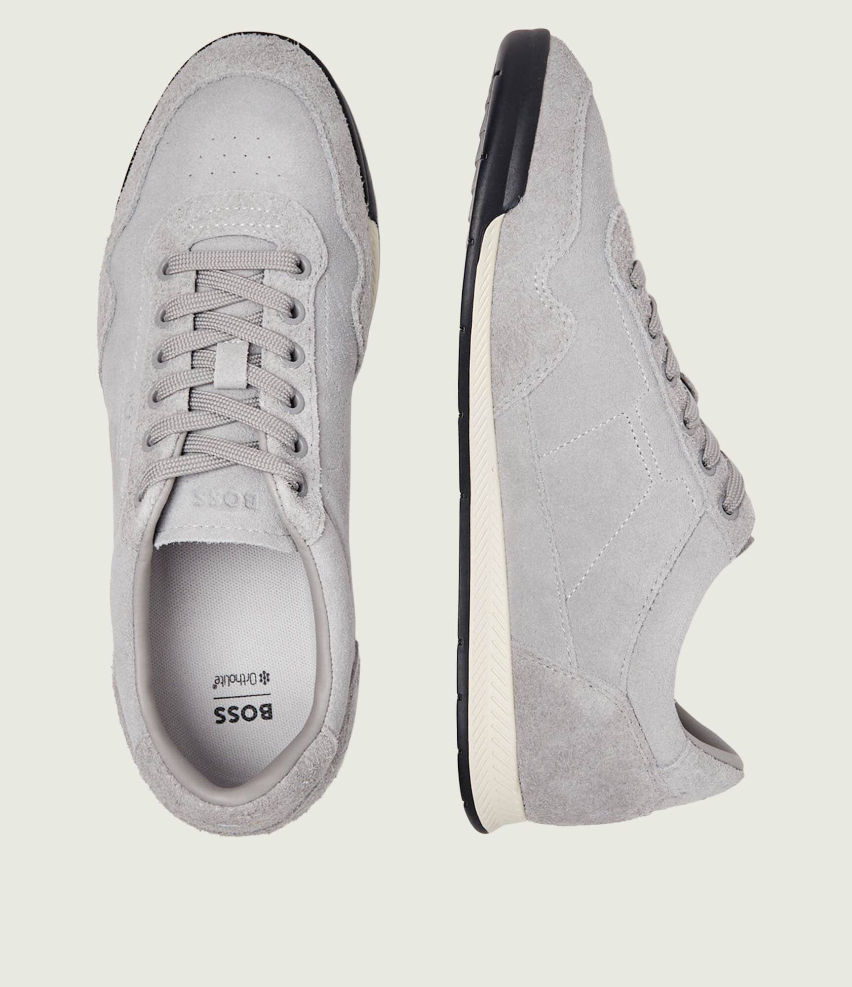BOSS BLACK Sneakers Nitan_Lowp_sdhsd | piele întoarsă