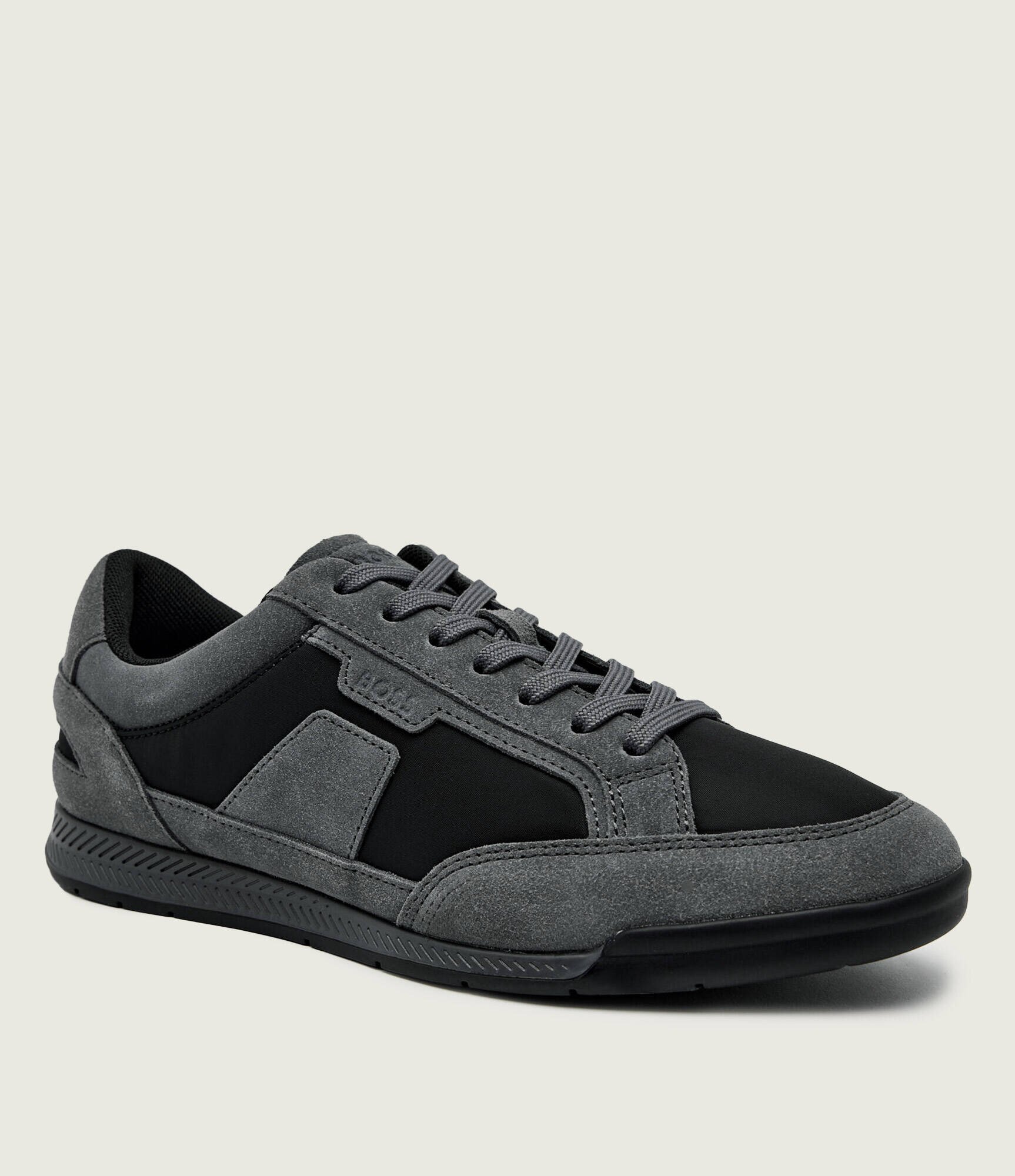 BOSS BLACK Sneakers Nitan_Lowp_sdpny | piele întoarsă