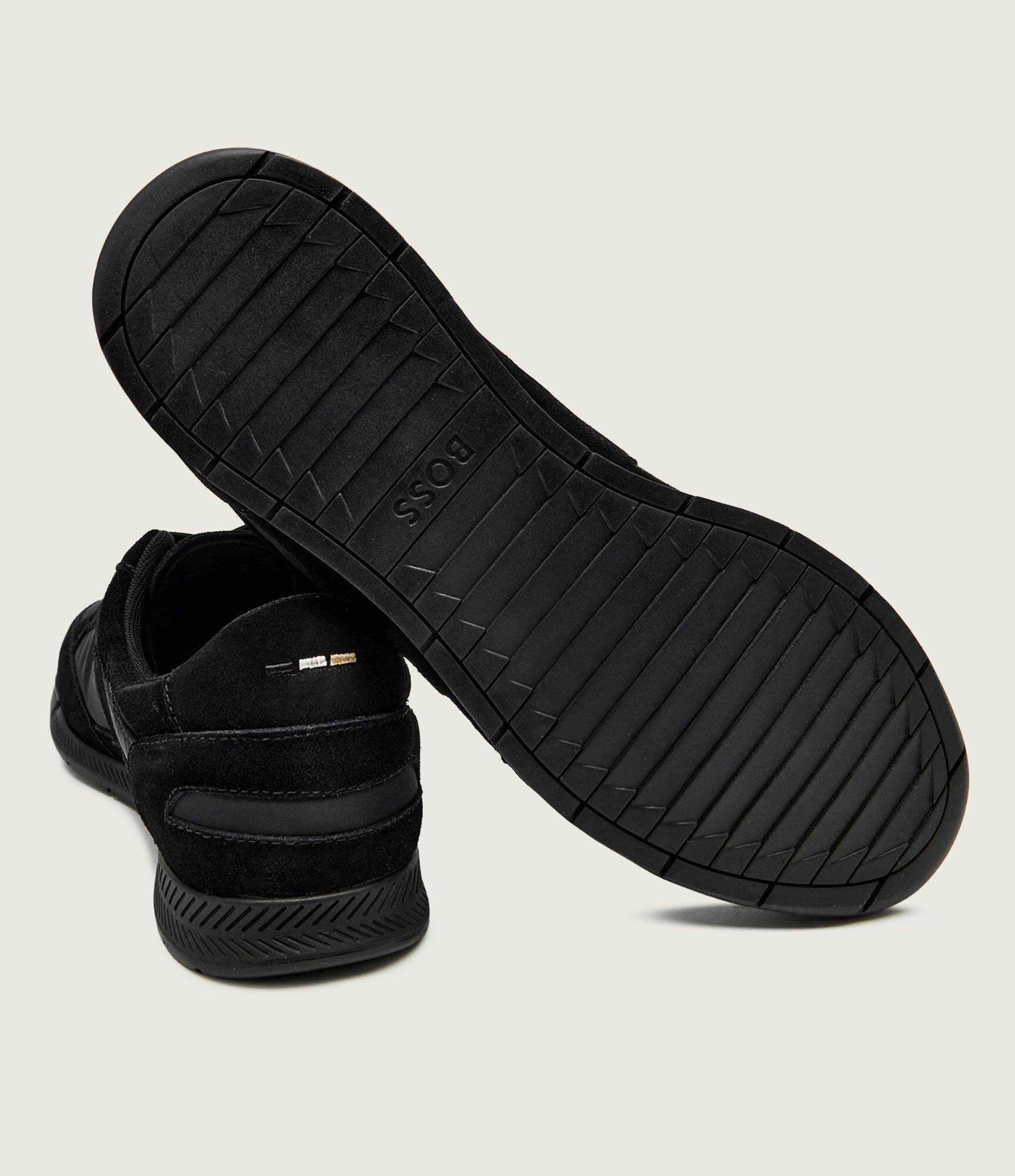 BOSS BLACK Sneakers Nitan_Lowp_sdpny | piele întoarsă