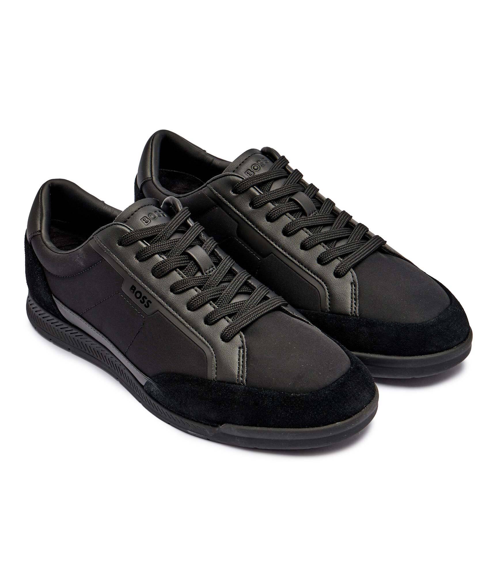 BOSS BLACK Sneakers Nitan_txsd cu adaos de piele