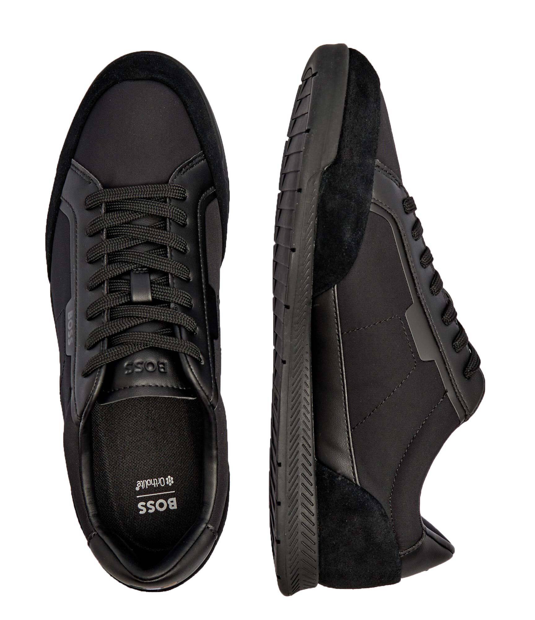BOSS BLACK Sneakers Nitan_txsd cu adaos de piele