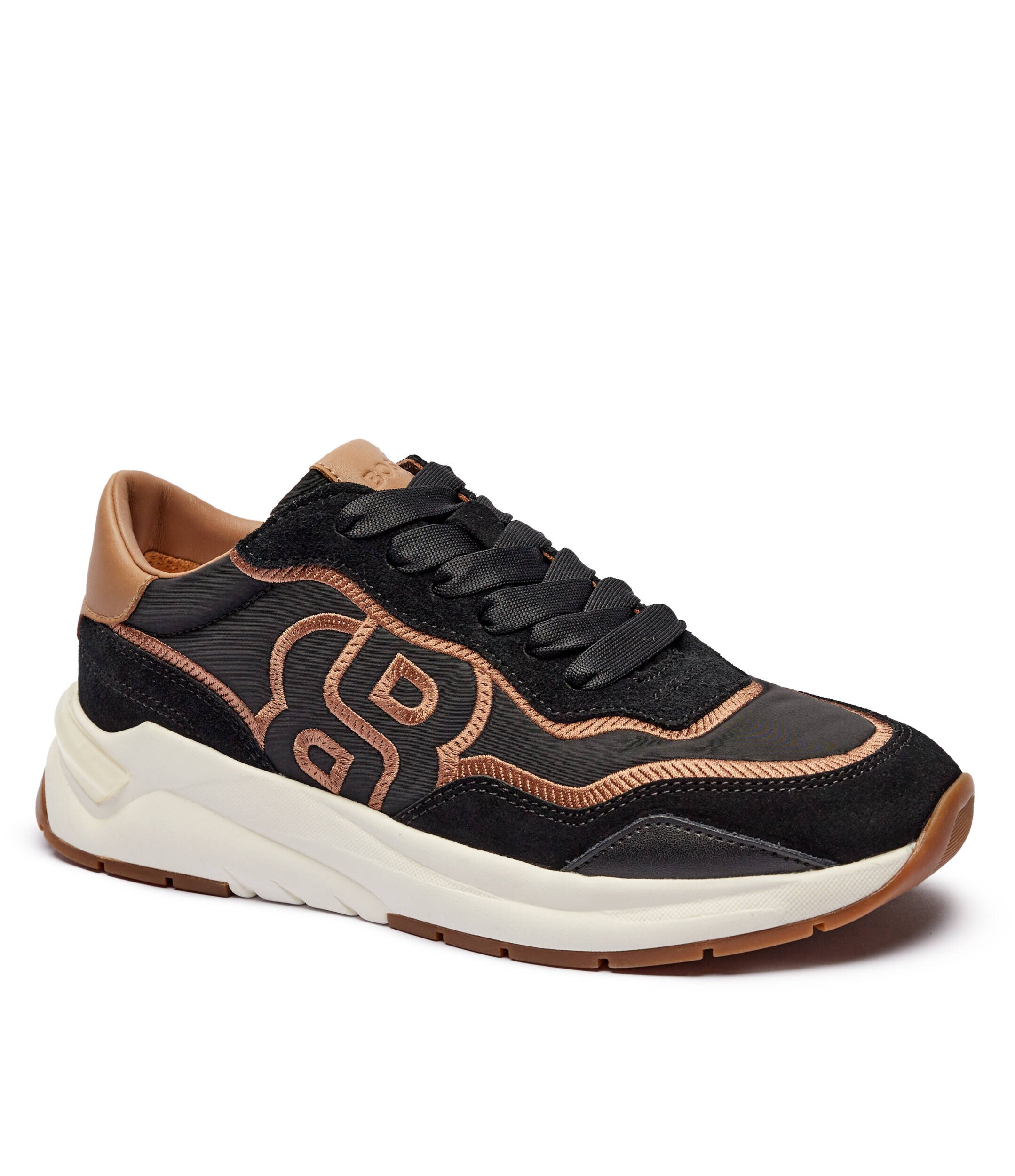 BOSS BLACK Sneakers Skylar | piele întoarsă