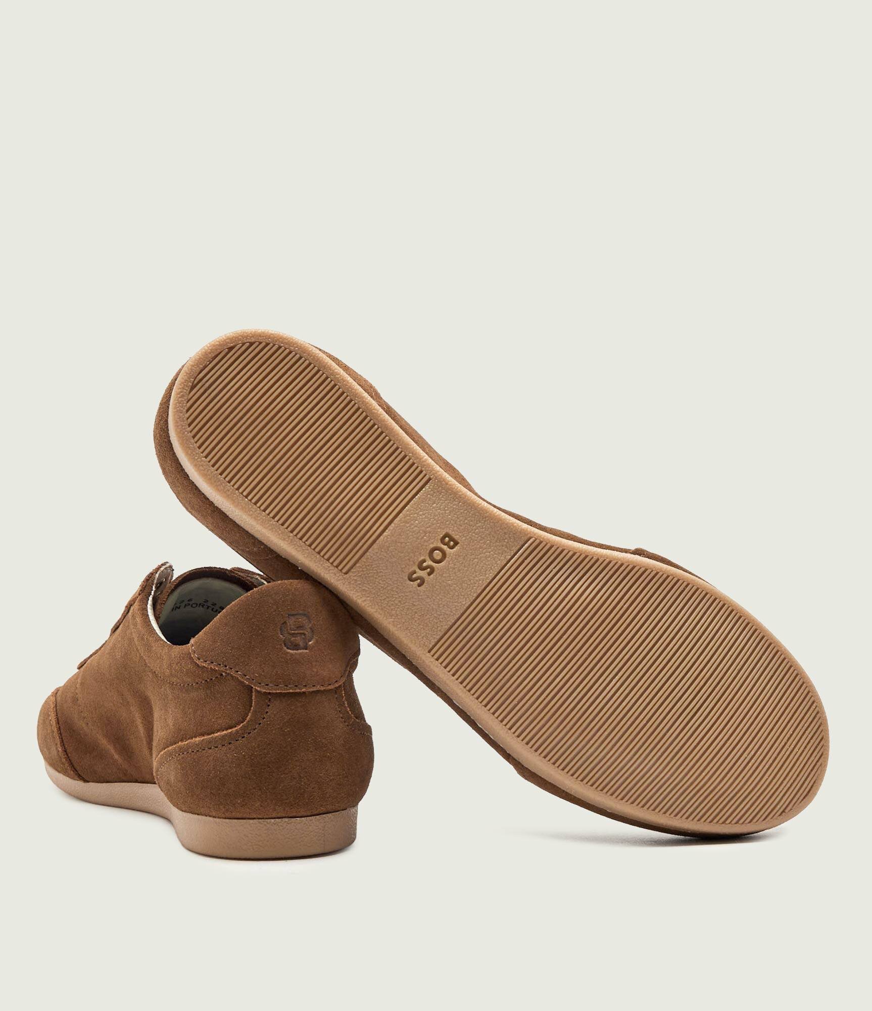 BOSS BLACK Sneakers Solenne_Tenn_sd | piele întoarsă