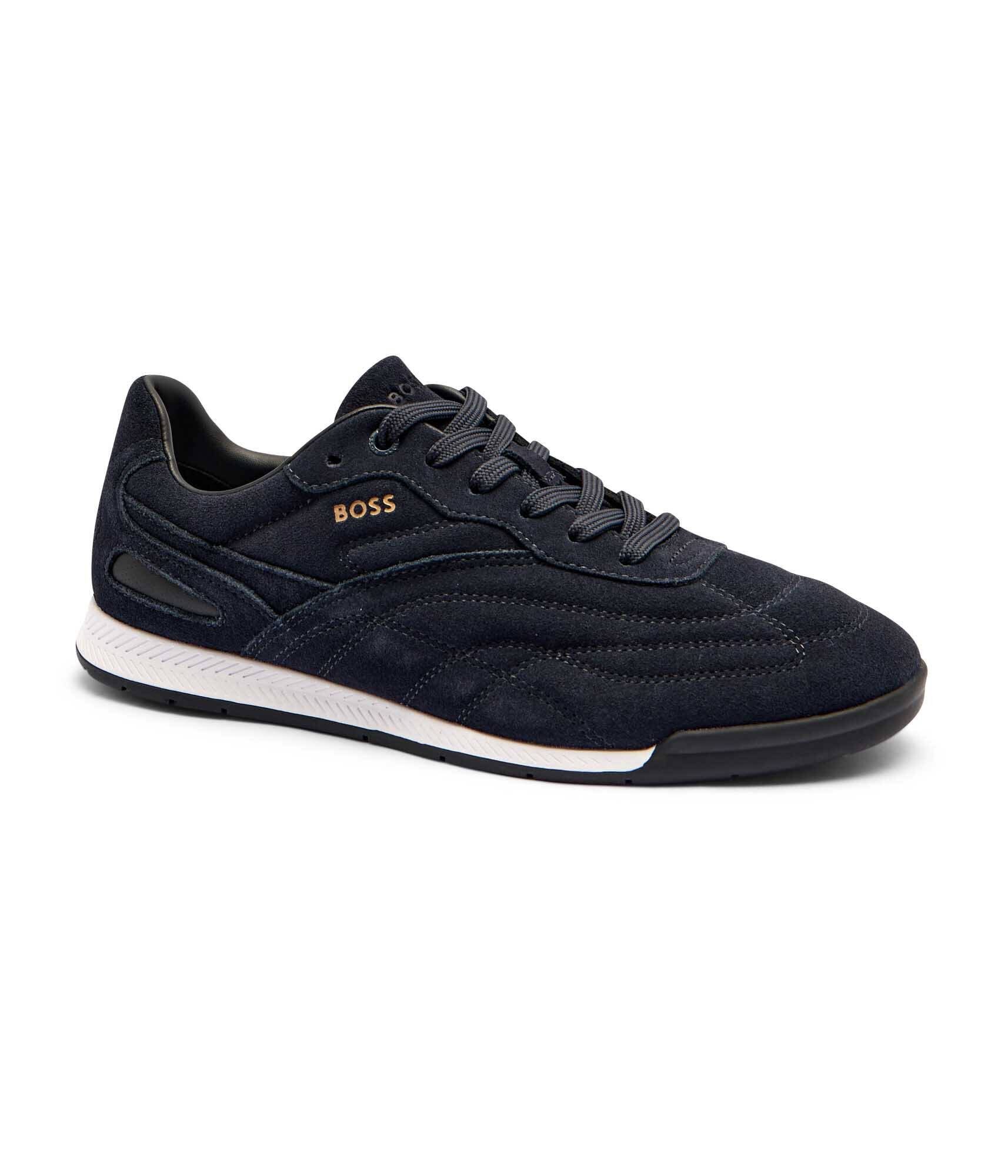 BOSS BLACK Sneakers Titanium SL_sdmt | piele întoarsă