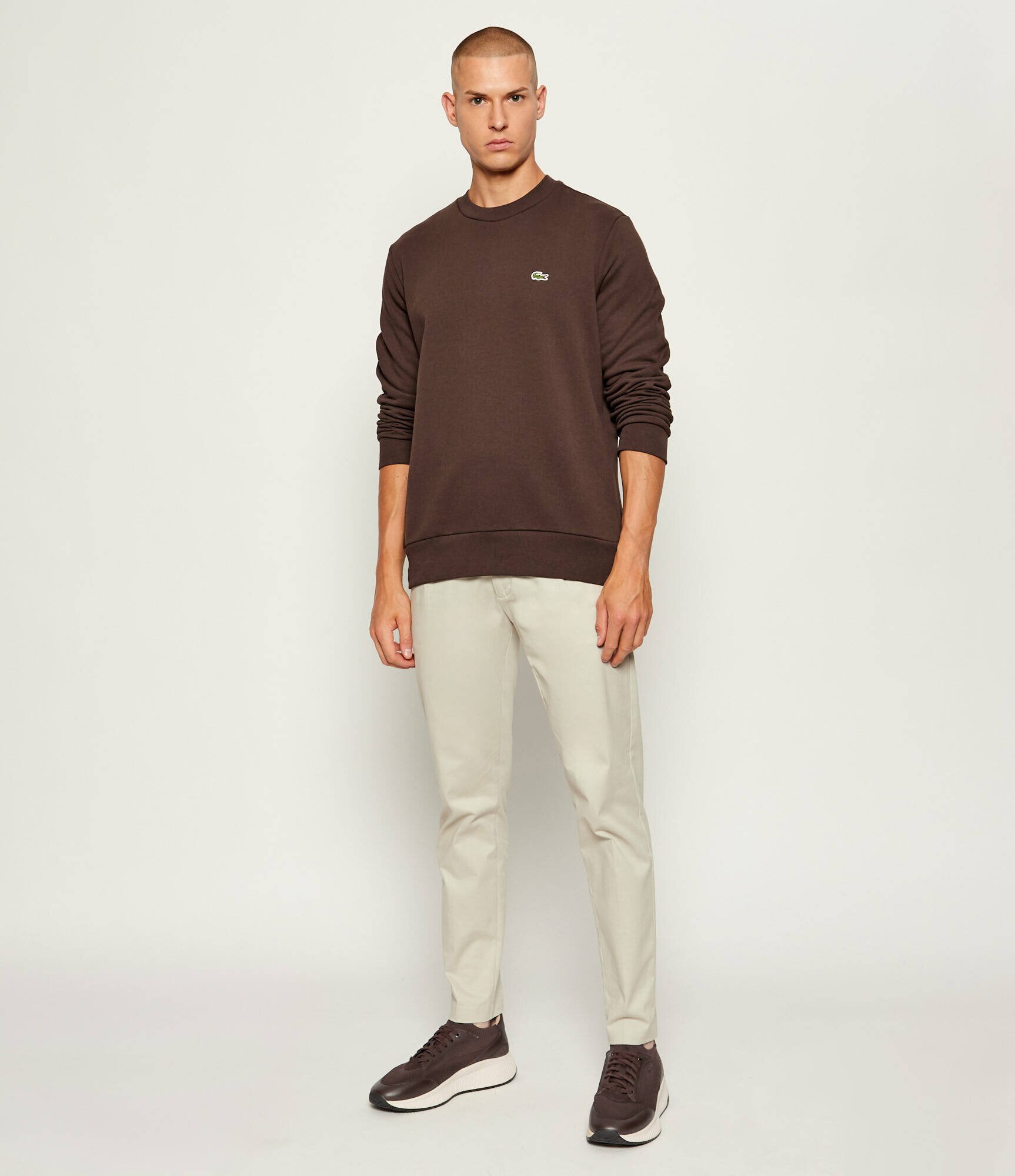 BOSS BLACK Sneakers TTNM EVO_Slon_knbult cu adaos de piele