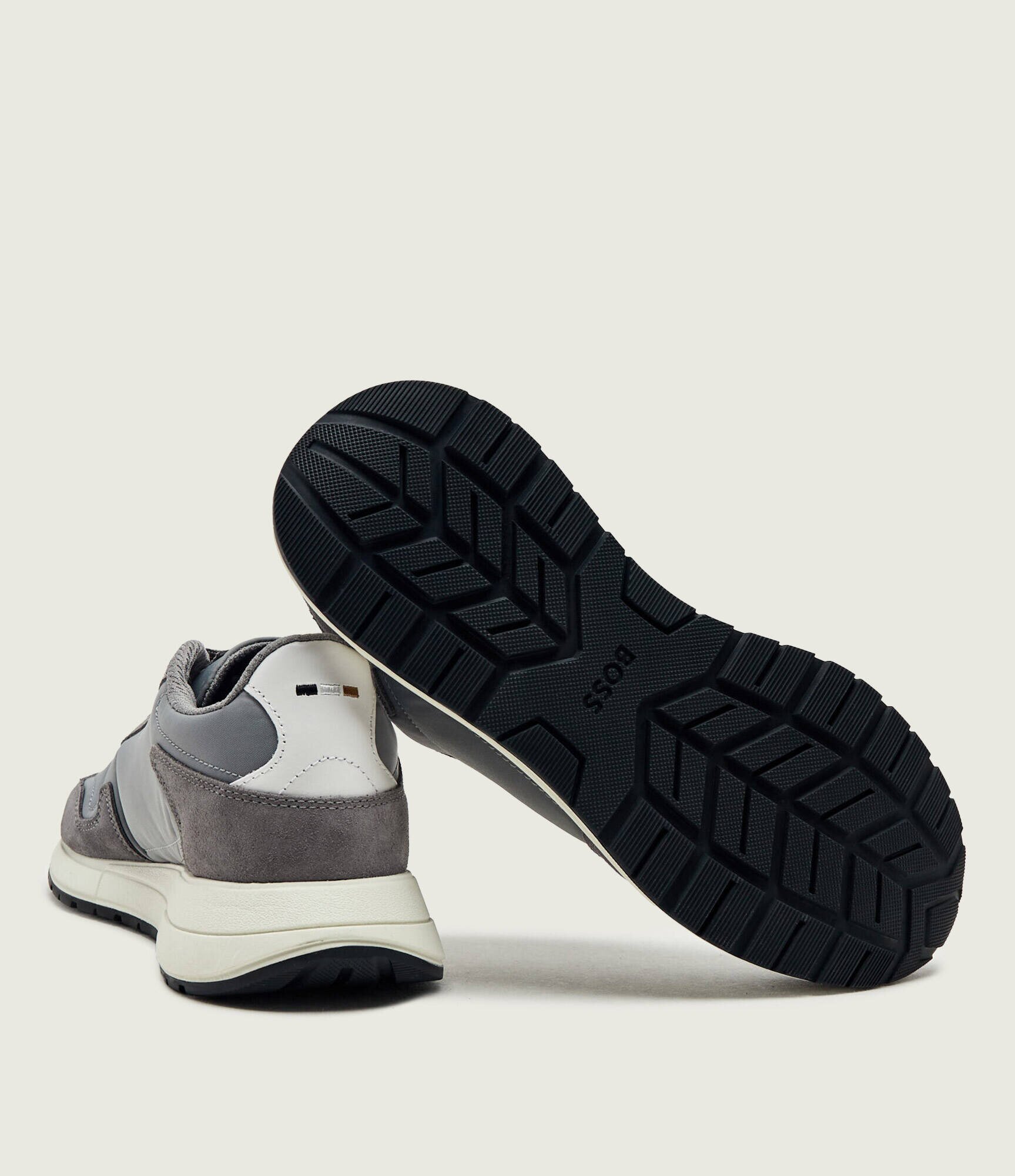 BOSS BLACK Sneakers Vinston_Runn_nysd | piele întoarsă