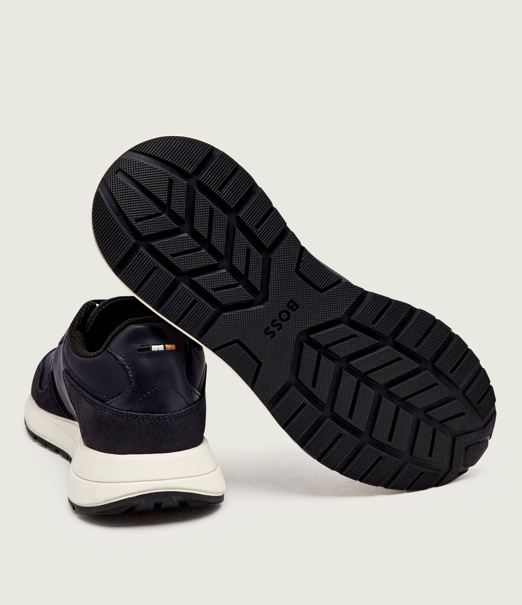 BOSS BLACK Sneakers Vinston_Runn_nysd | piele întoarsă