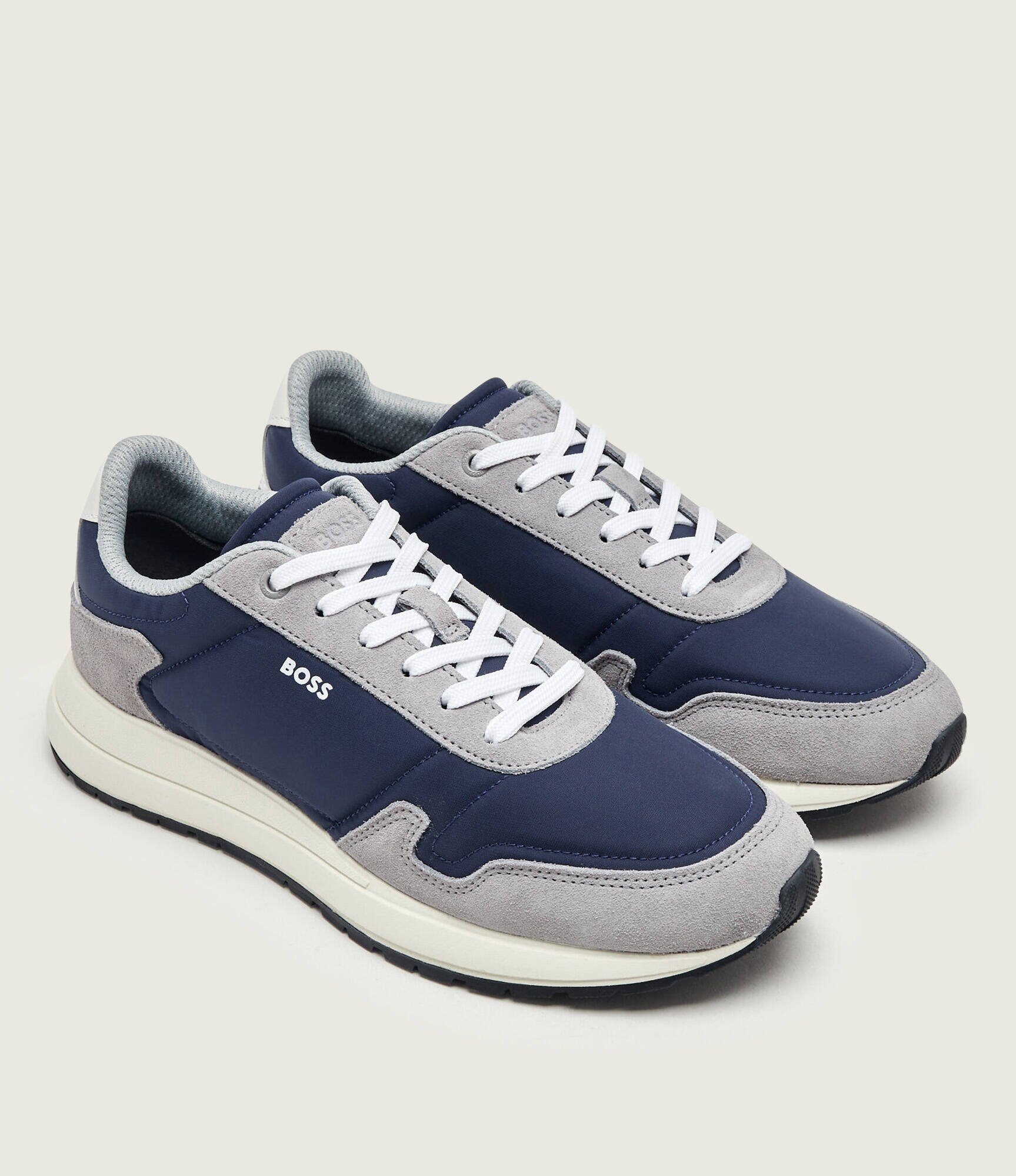 BOSS BLACK Sneakers Vinston_Runn_nysd | piele întoarsă