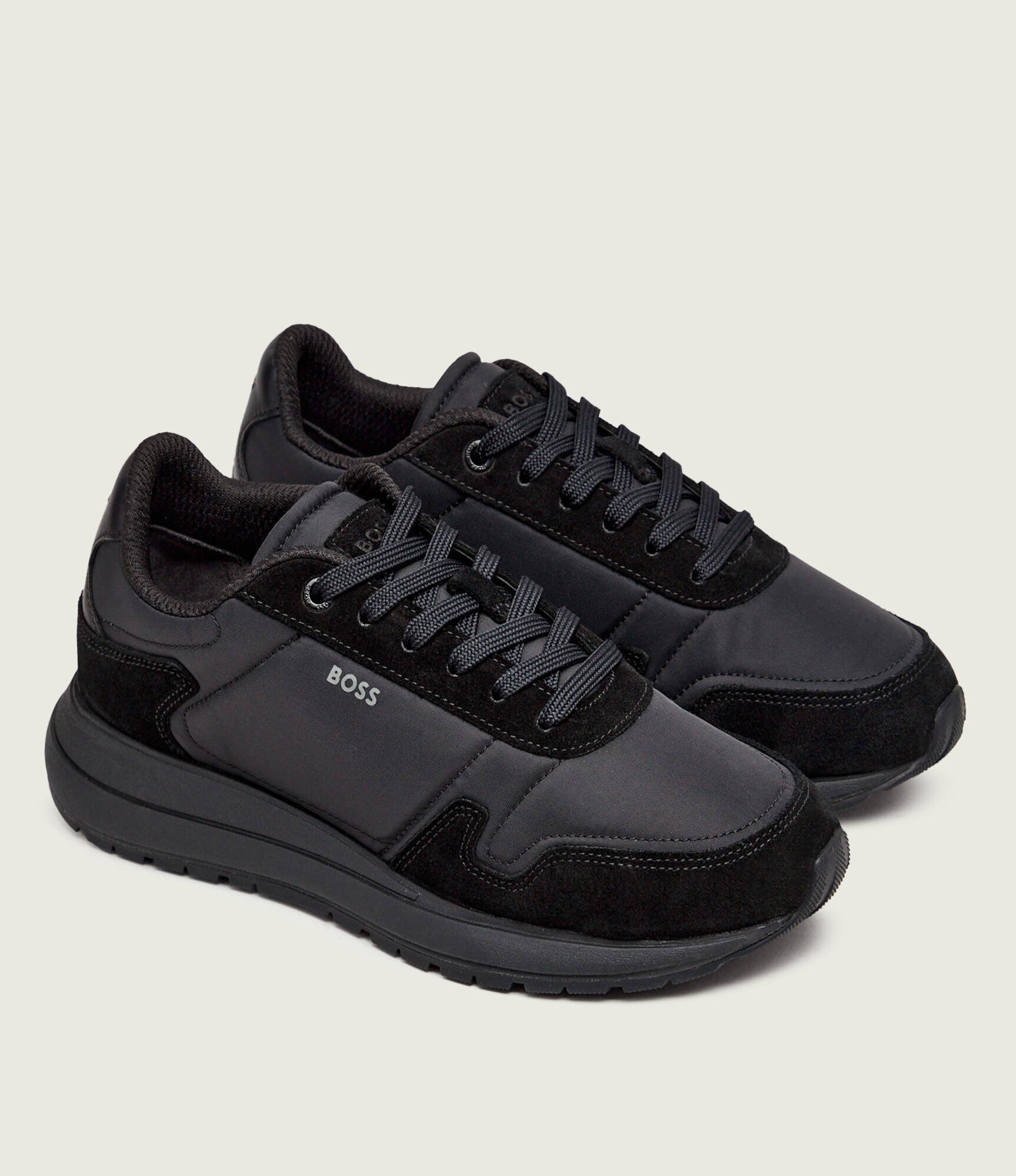 BOSS BLACK Sneakers Vinston_Runn_nysd | piele întoarsă