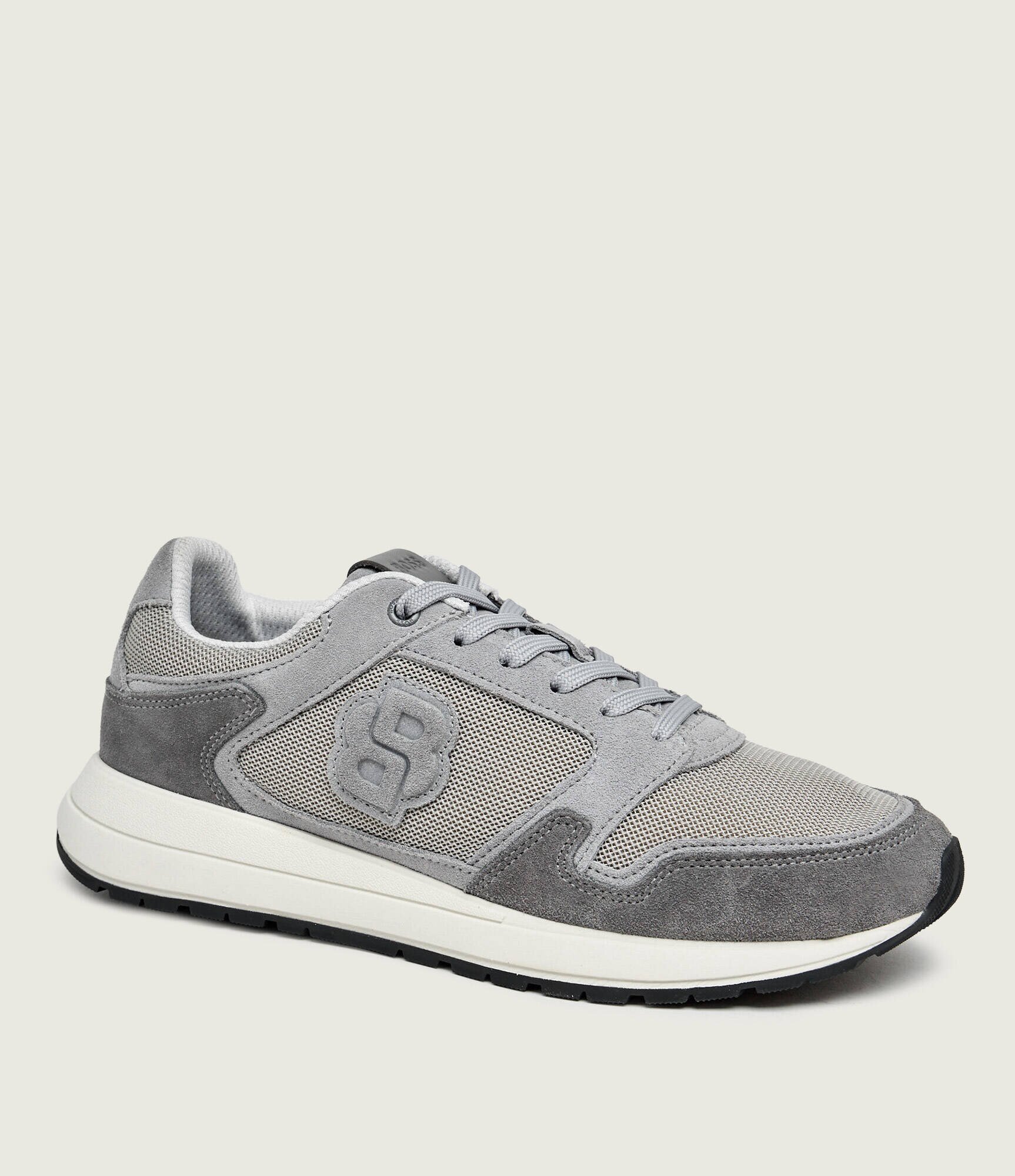 BOSS BLACK Sneakers Vinston_Runn_sdmeBB | piele întoarsă