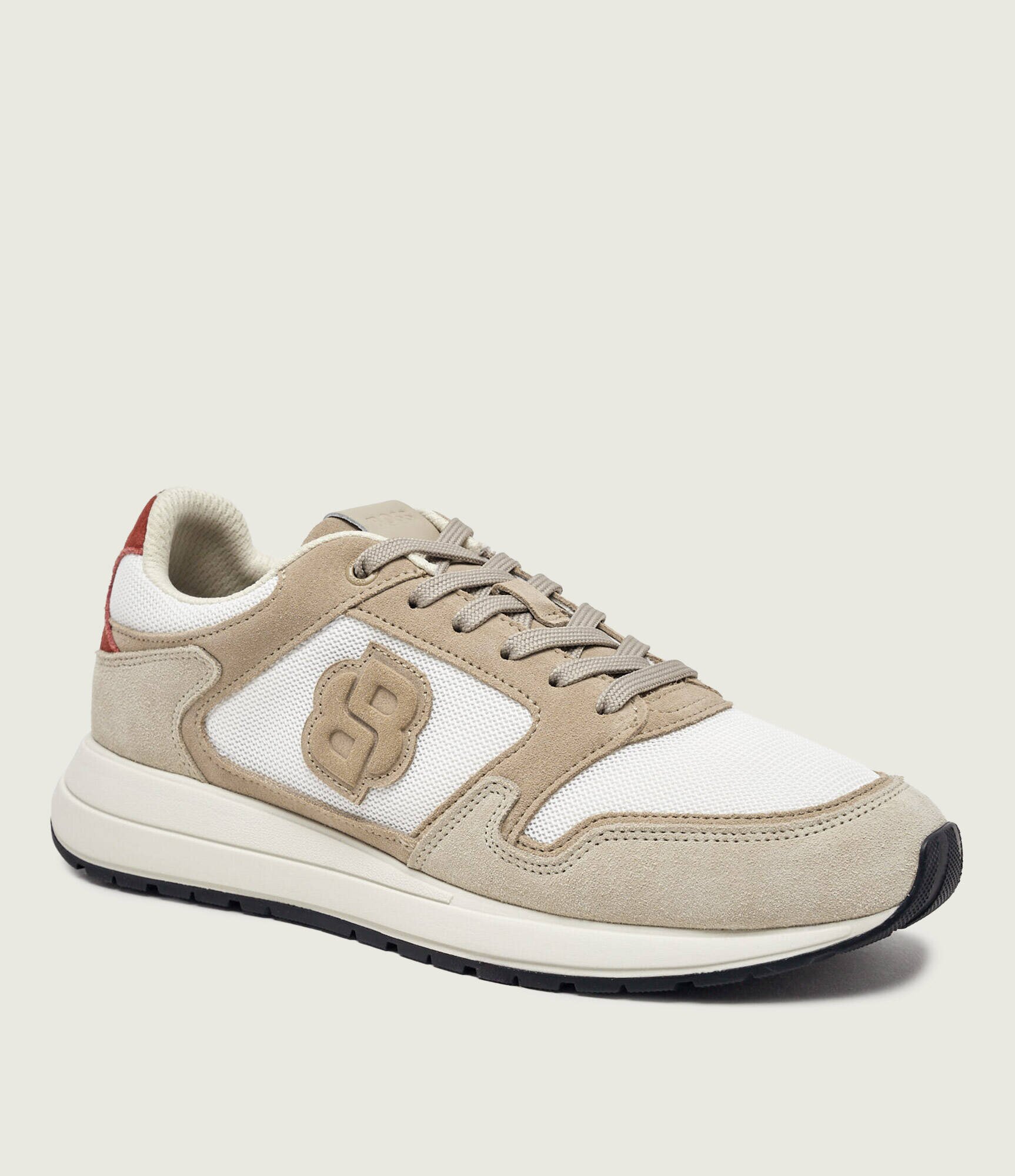 BOSS BLACK Sneakers Vinston_Runn_sdmeBB | piele întoarsă