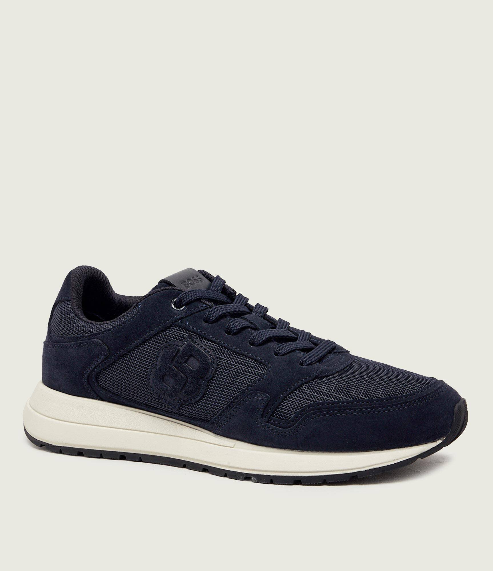 BOSS BLACK Sneakers Vinston_Runn_sdmeBB | piele întoarsă