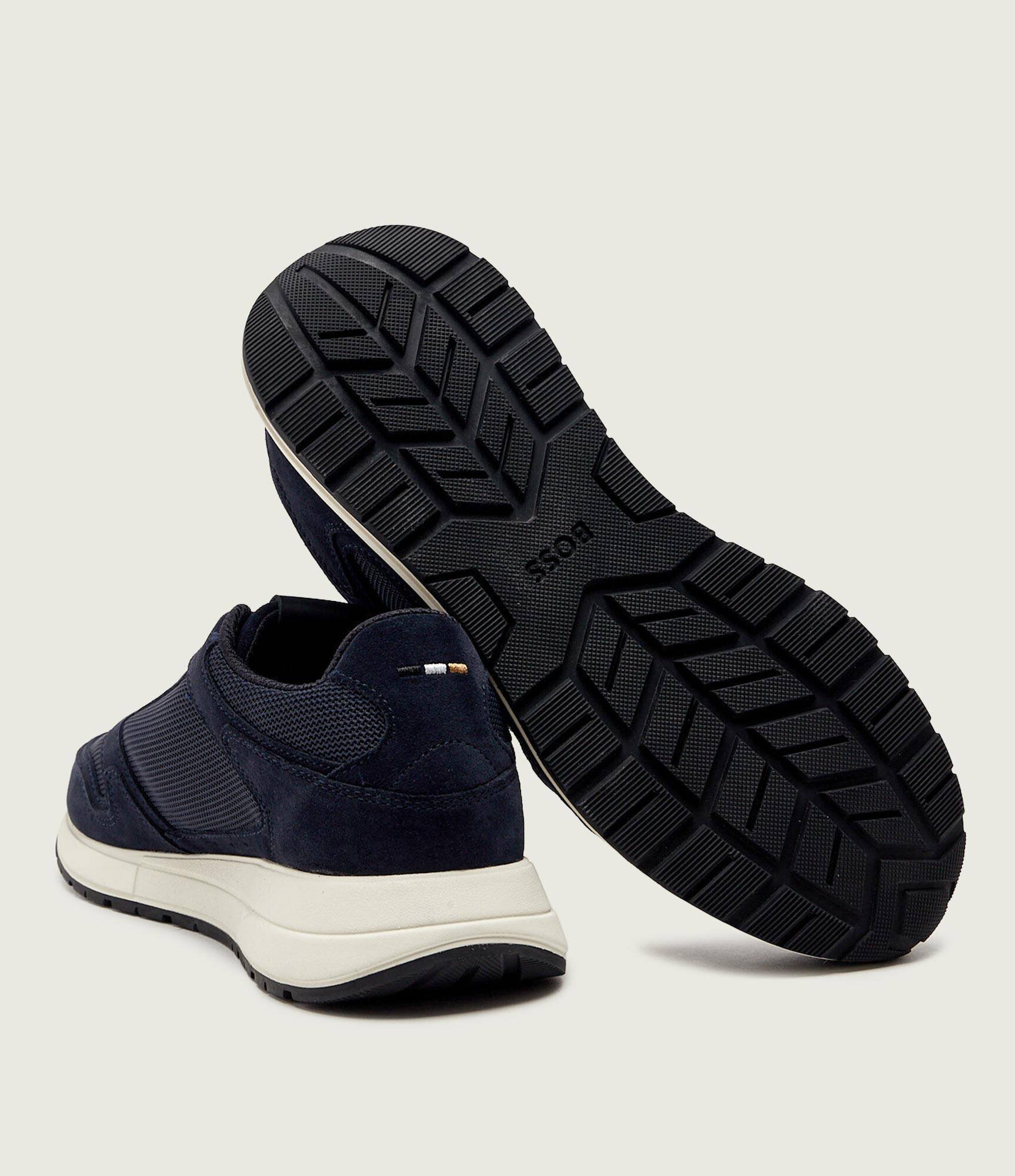 BOSS BLACK Sneakers Vinston_Runn_sdmeBB | piele întoarsă