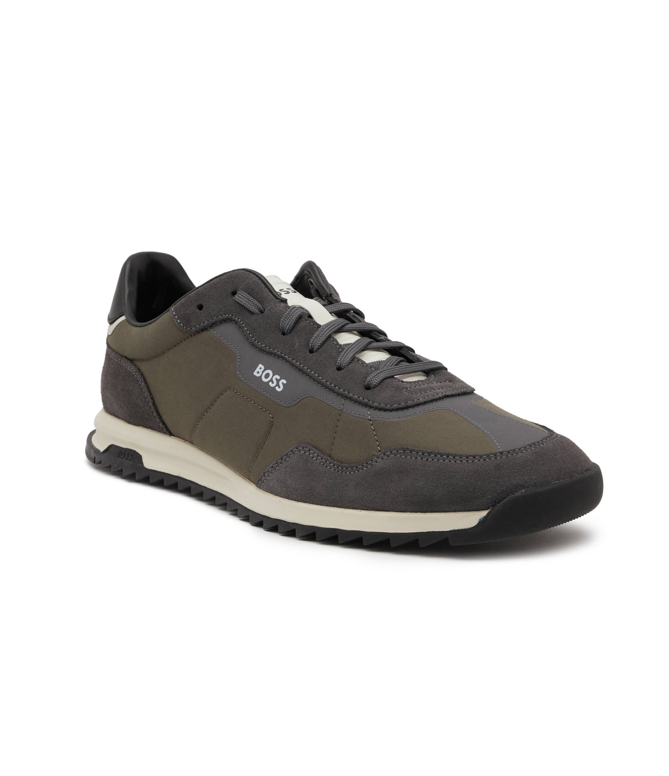 BOSS BLACK Sneakers Zayn Lowp nysd cu adaos de piele