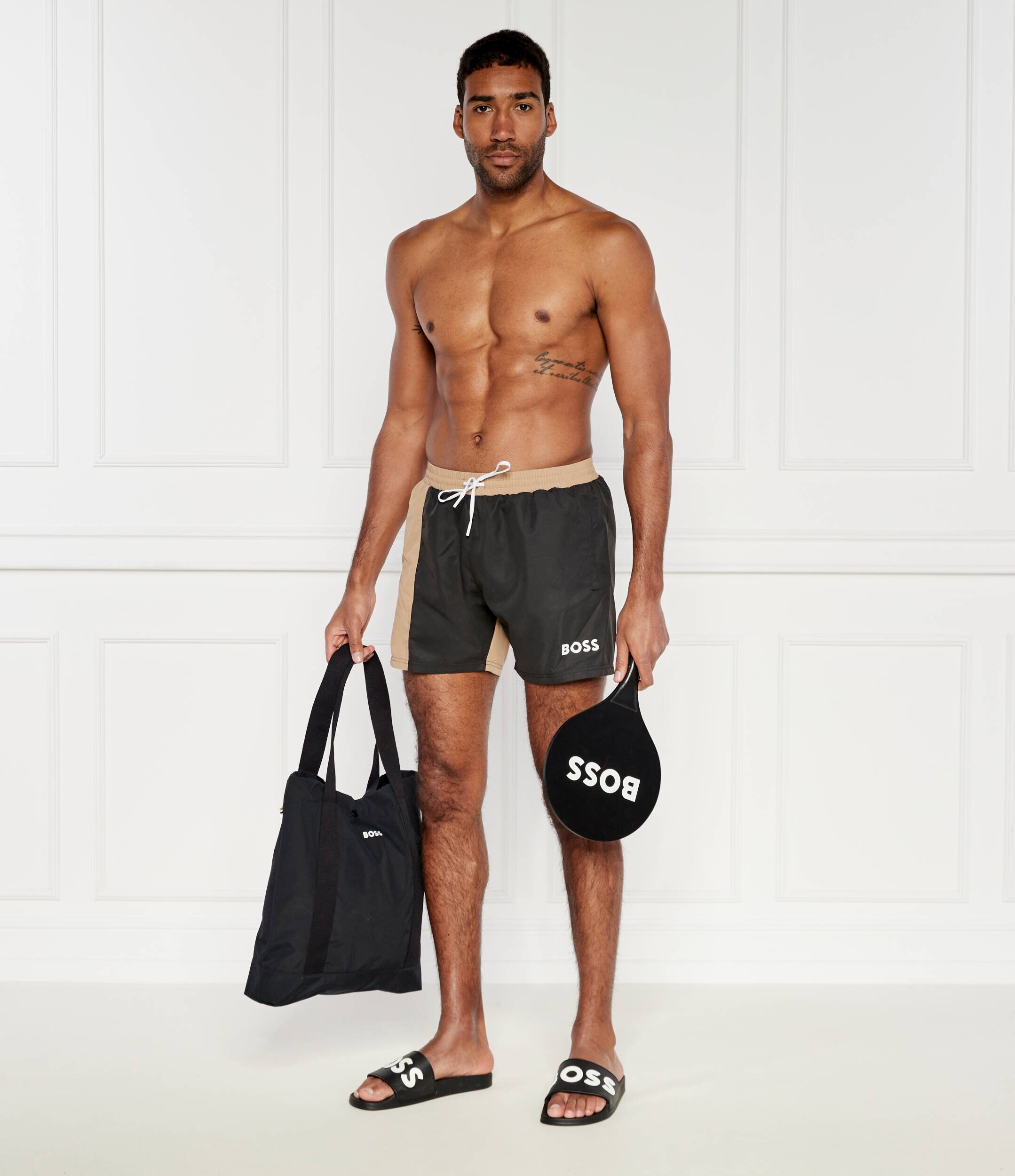 BOSS BLACK Șorți de baie | Regular Fit