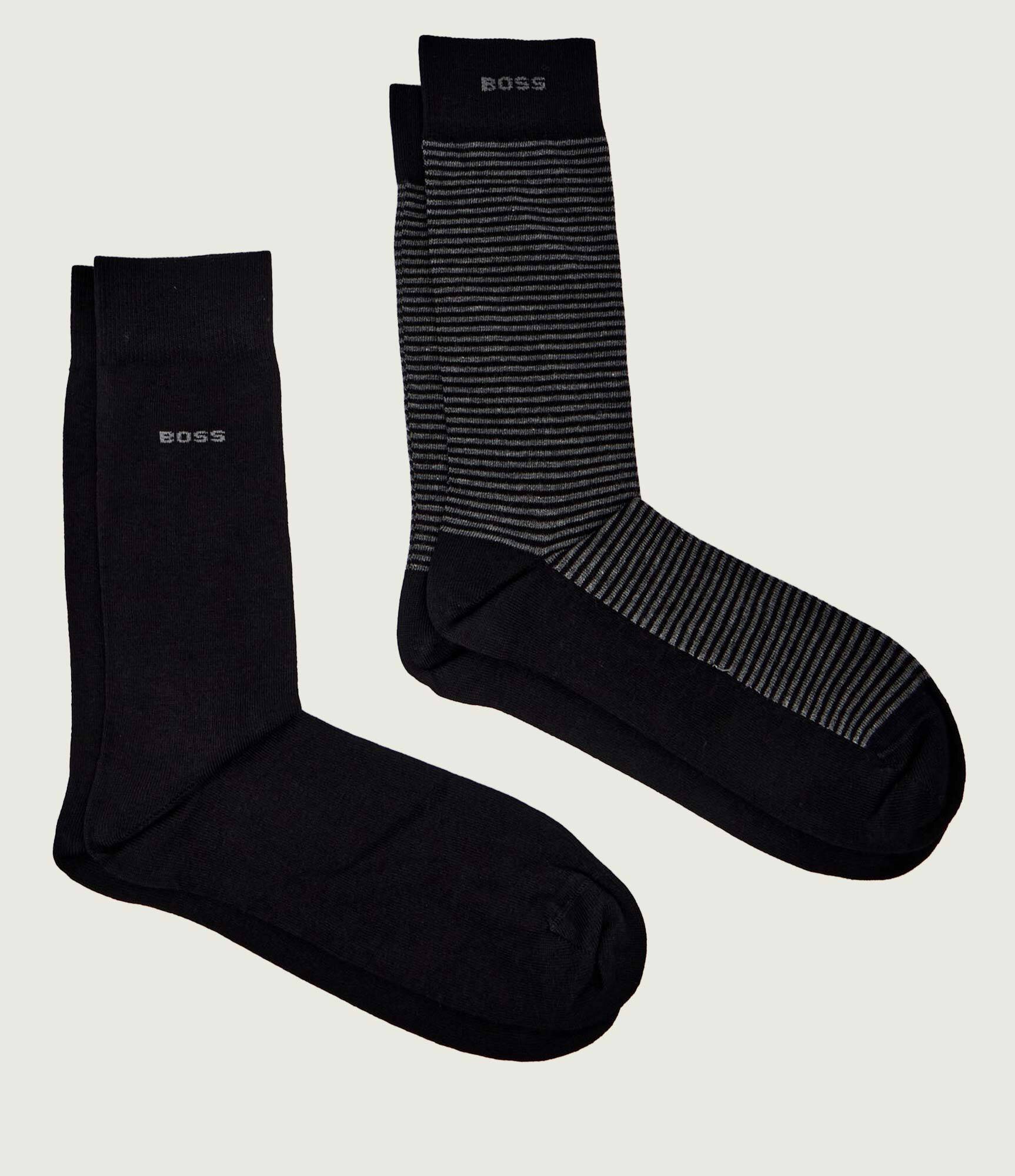 BOSS BLACK Șosete 2-pack 2P RS Stripe CC