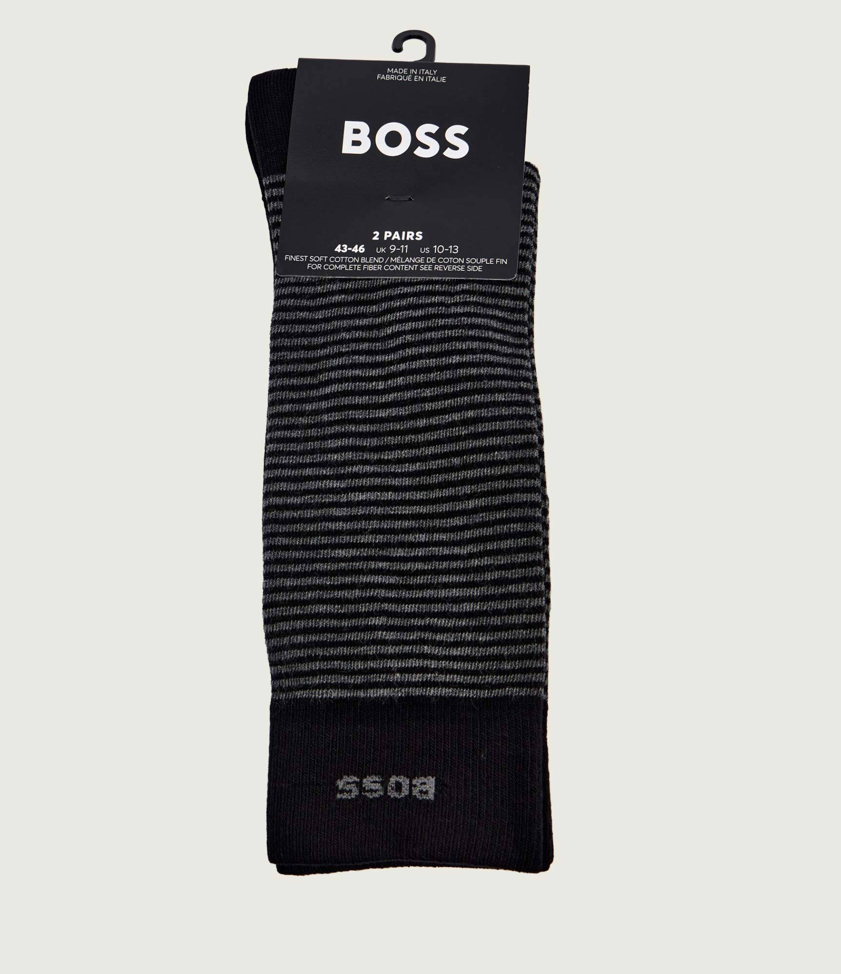 BOSS BLACK Șosete 2-pack 2P RS Stripe CC
