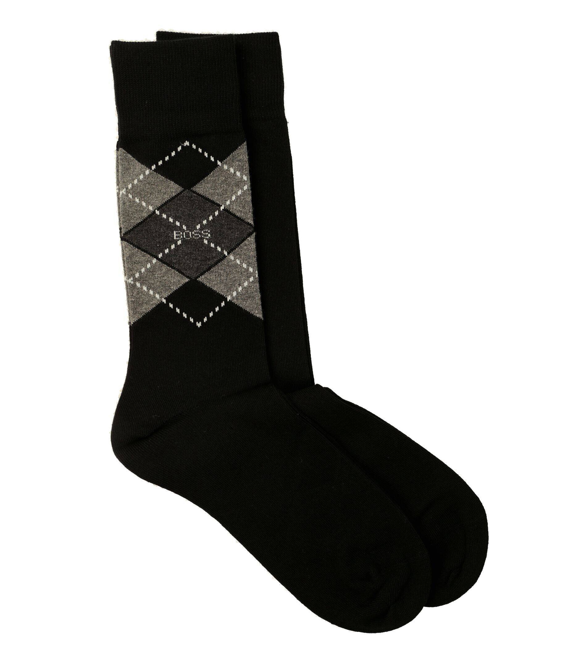 BOSS BLACK Șosete 2-pack Argyle