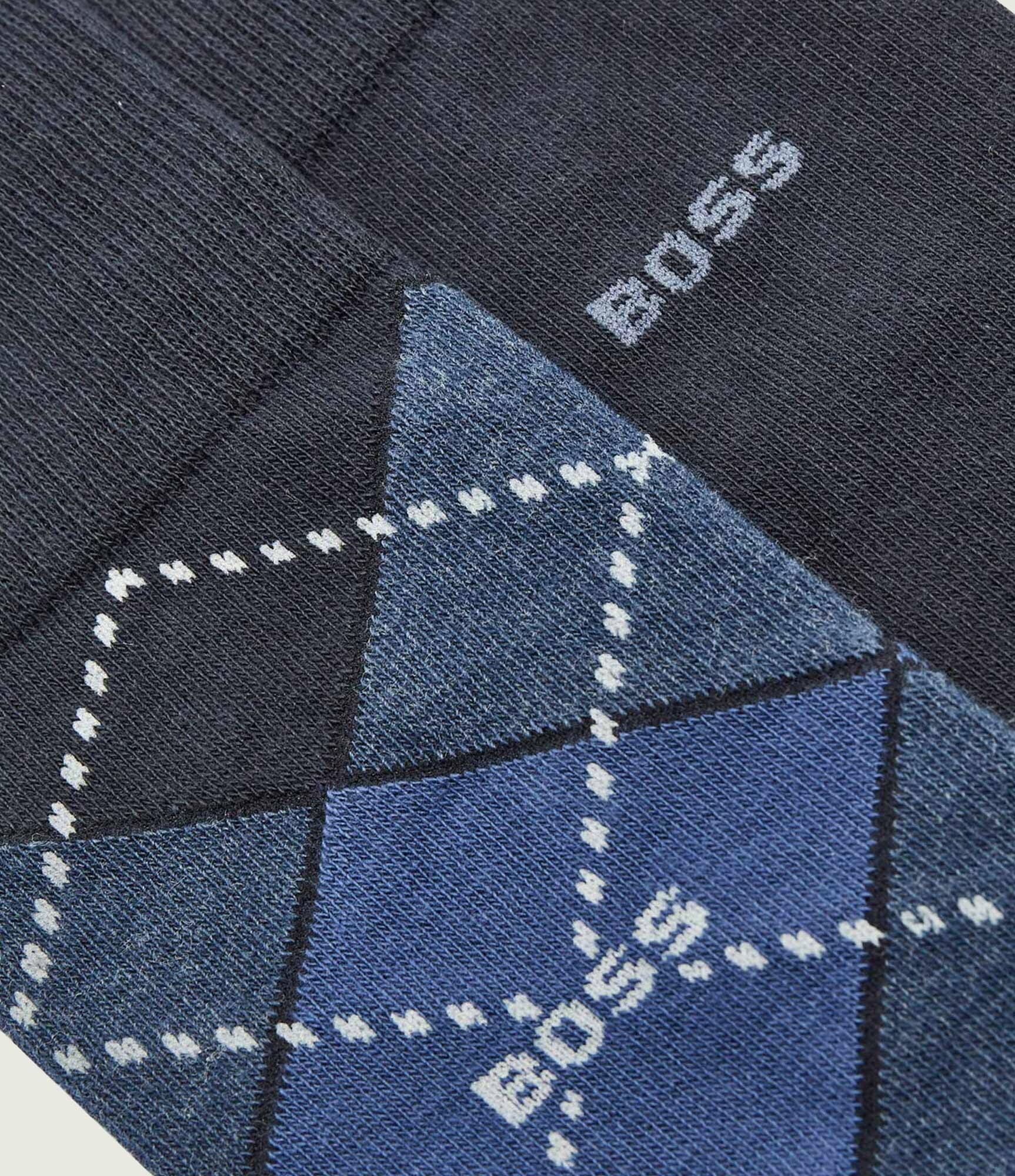 BOSS BLACK Șosete 2-pack Argyle