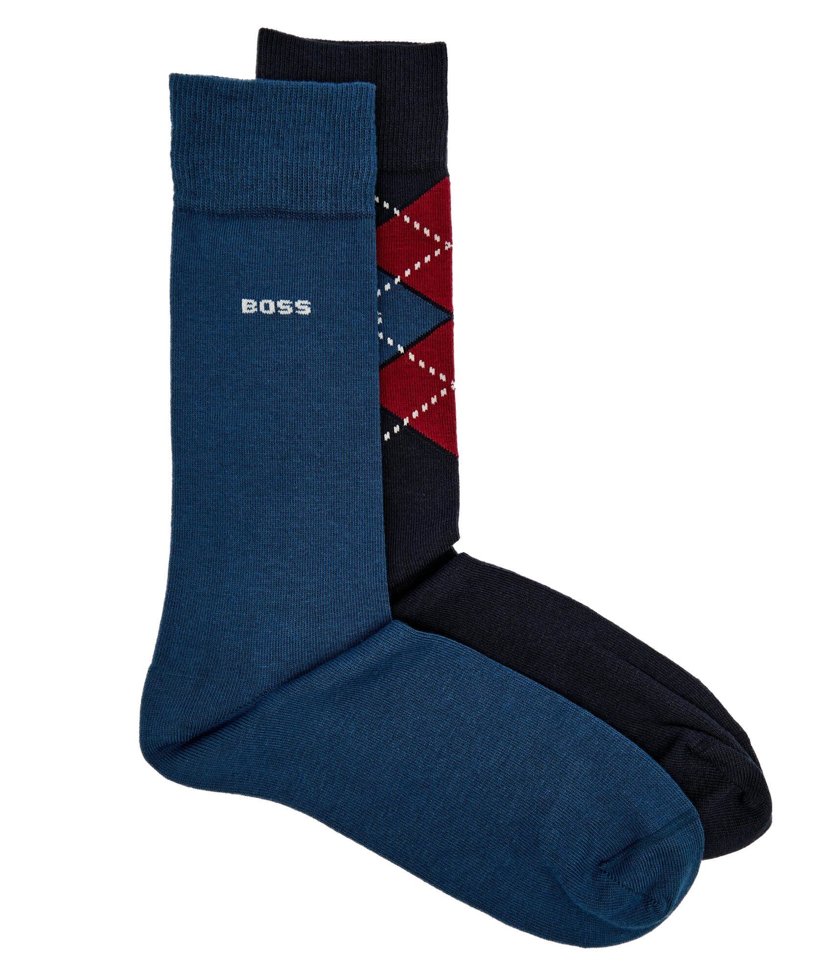 BOSS BLACK Șosete 2-pack Argyle