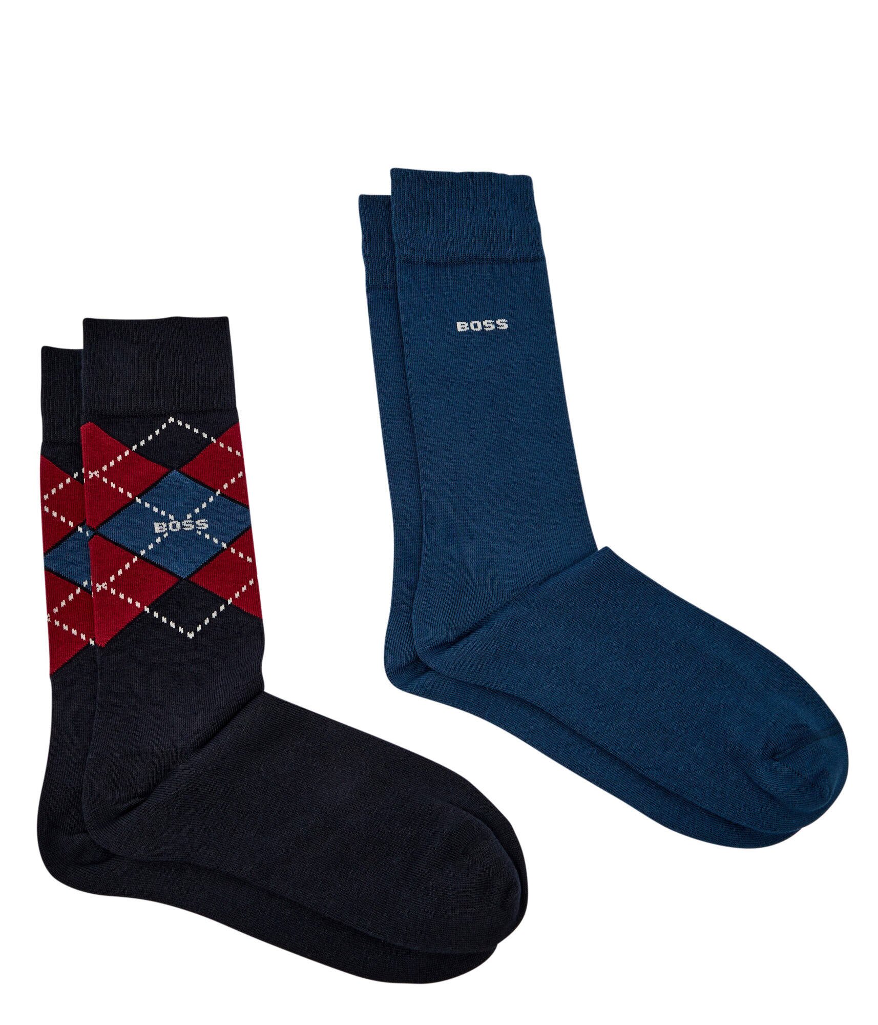 BOSS BLACK Șosete 2-pack Argyle