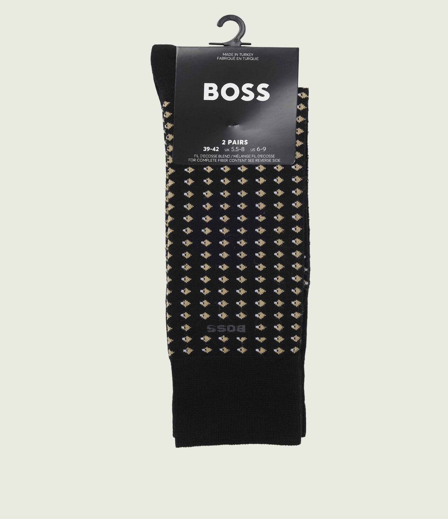 BOSS BLACK Șosete 2-pack Minipattern